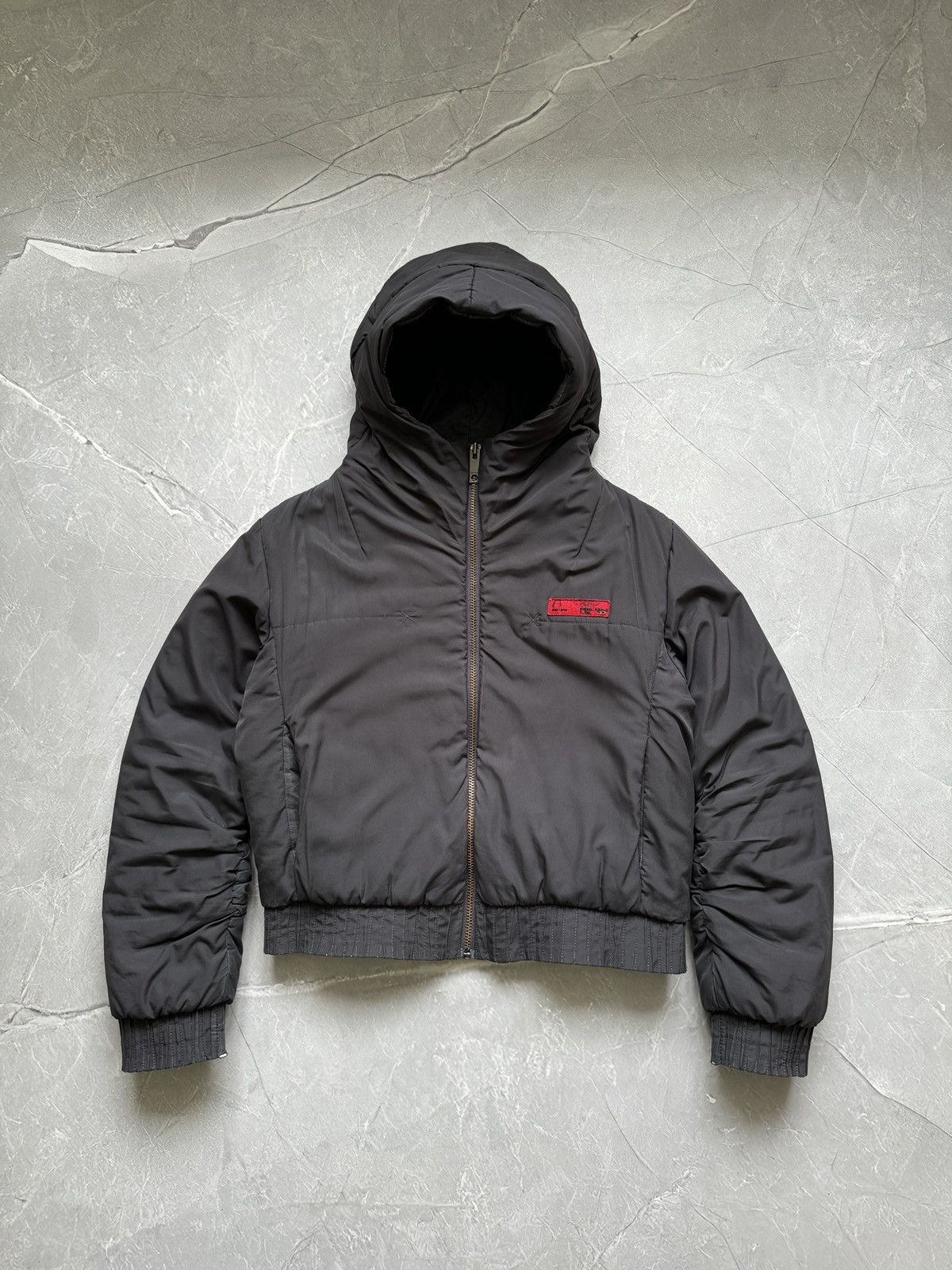 Diesel Vintage 00s Diesel Archive Boxy Cropped Jacket Avant Garde Size M / US 6-8 / IT 42-44 - 1 Thumbnail