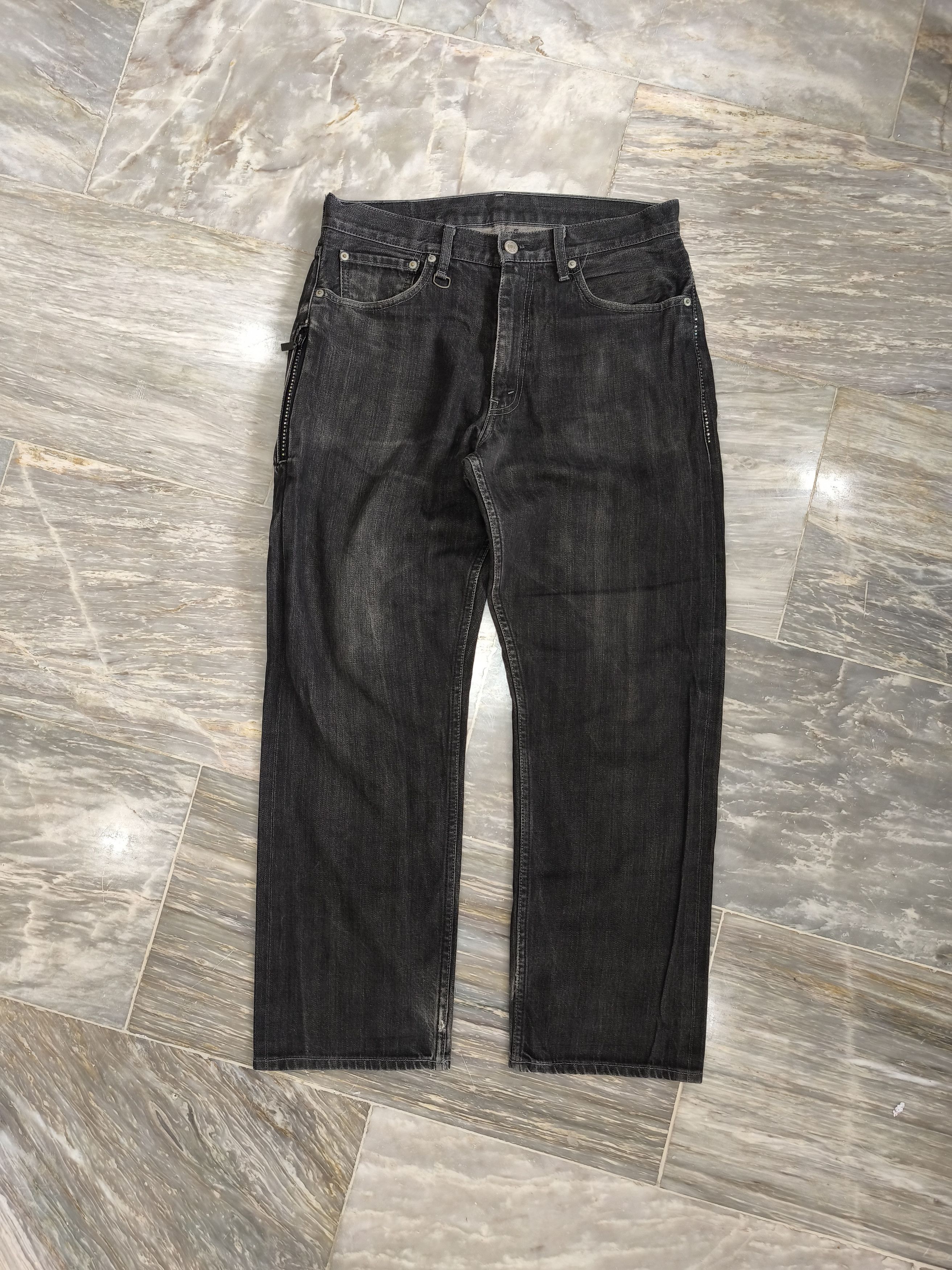 Fragment Design × Levi's Levis Fenom Fragment Swarovski Selvedge Pants Size US 32 / EU 48 - 7 Thumbnail