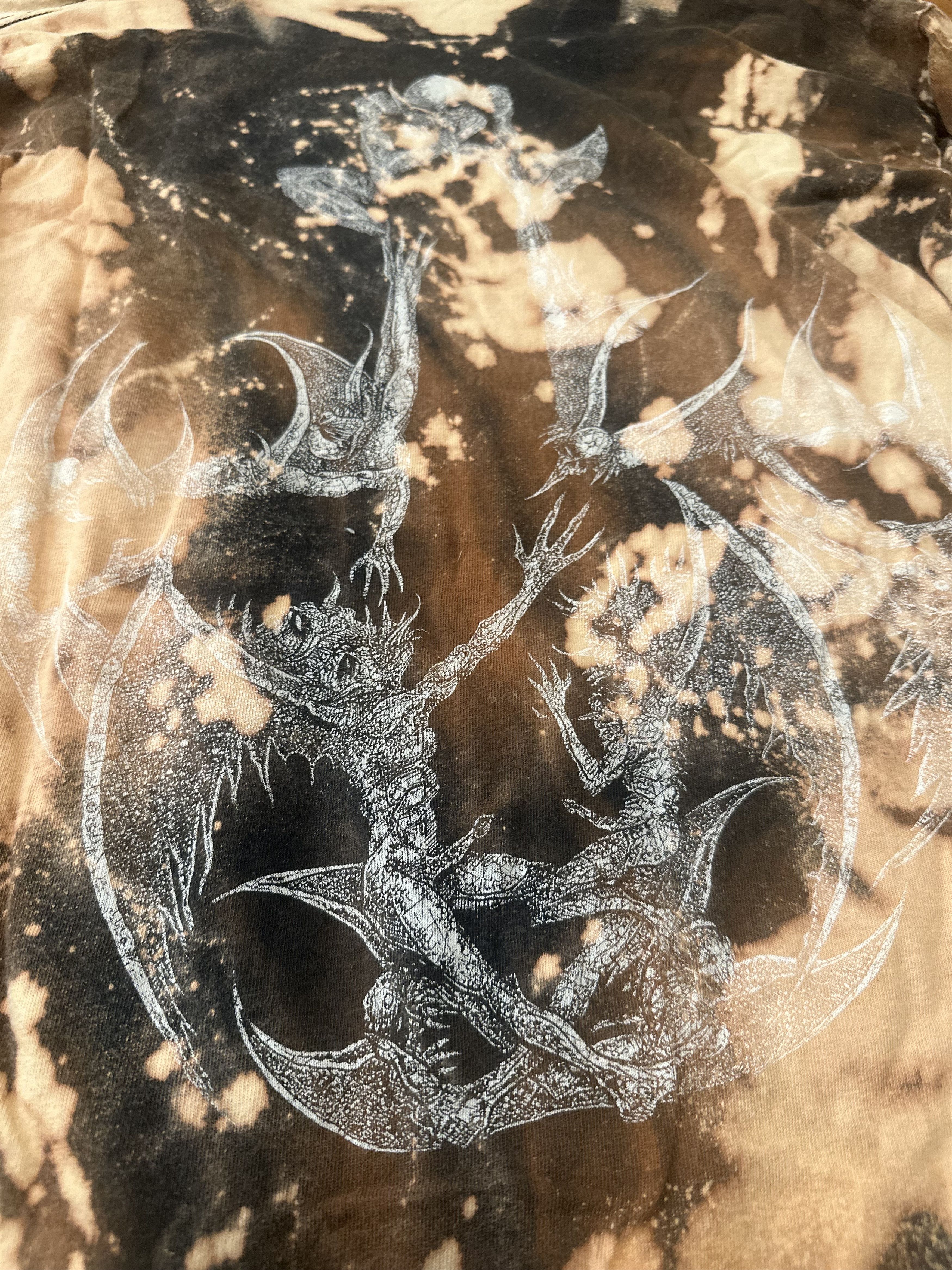 Other NECROT ~ One-of-a-Kind Custom Bleach-Dyed Longsleeve Shirt Size US L / EU 52-54 / 3 - 5 Thumbnail