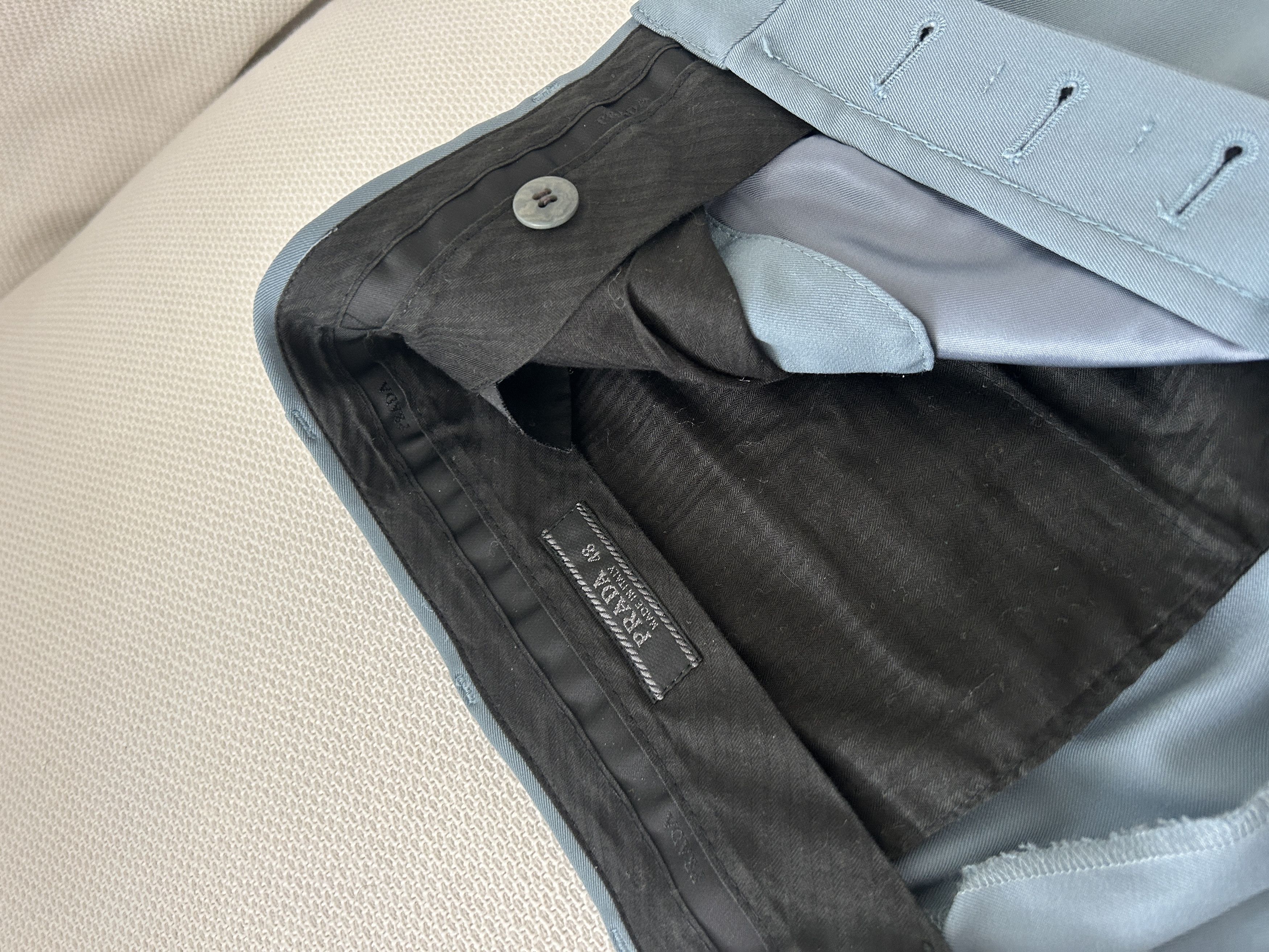 Prada Virgin Wool Dress Pants Size US 32 / EU 48 - 3 Thumbnail