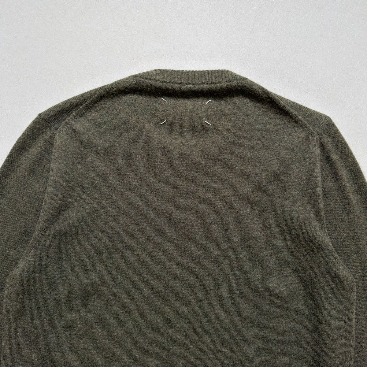 Maison Margiela A/W 16 Moss Green Wool Sweater Size US M / EU 48-50 / 2 - 13 Thumbnail