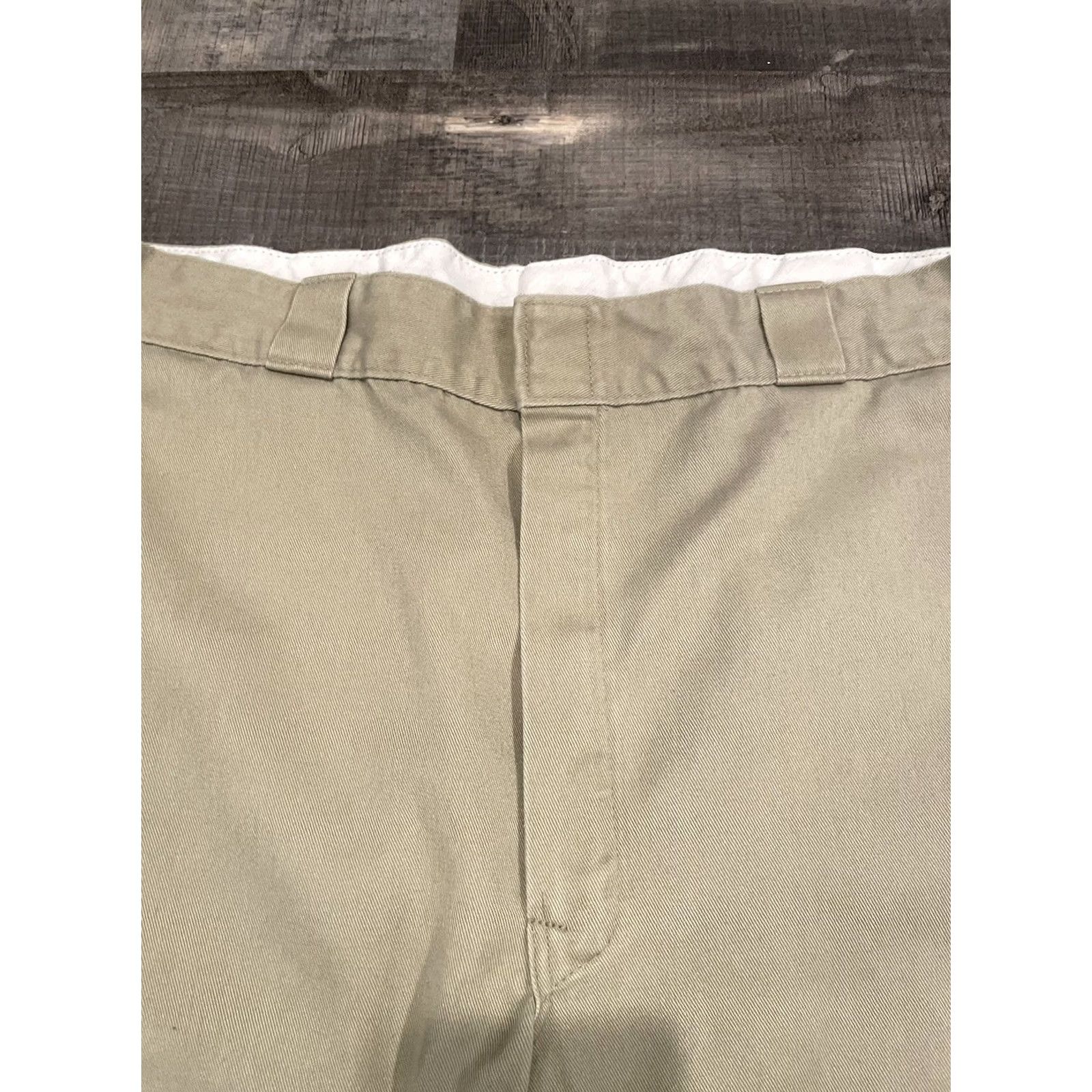 Dickies VINTAGE Dickies 874 Pants Work Pants 36 X 29 Beige USA Slim Straight 80s 90s Skater Men Mens Size US 36 / EU 52 - 6 Thumbnail