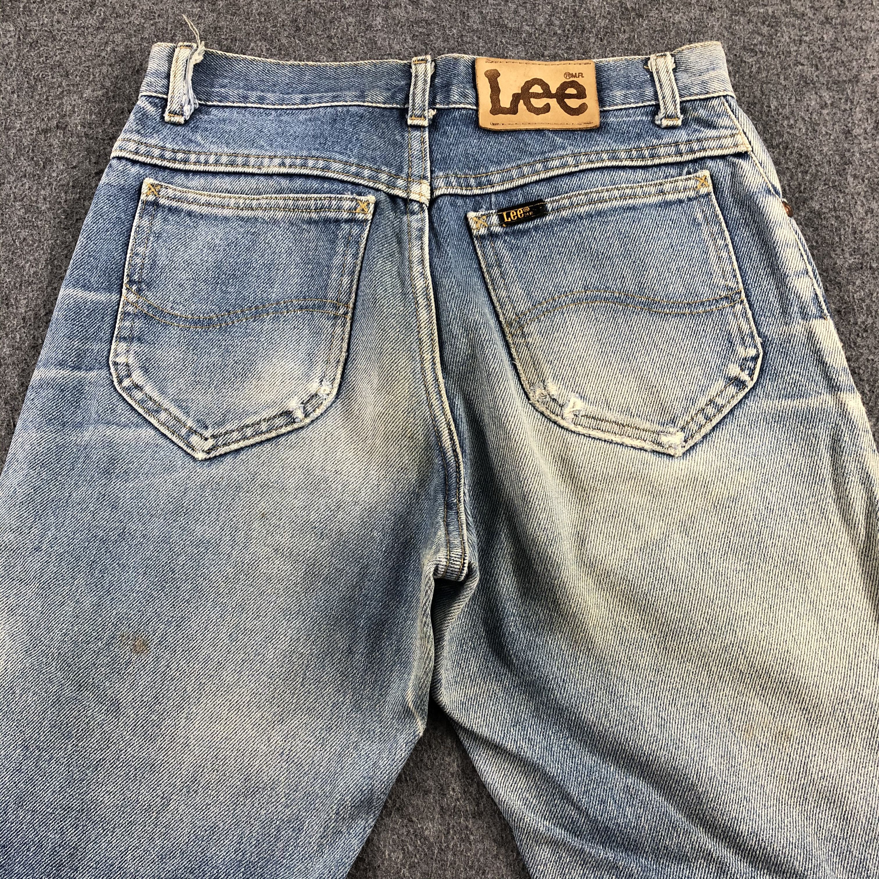 Lee Vintage Blue Wash Lee Jeans-J1887 Size US 28 / EU 44 - 4 Thumbnail