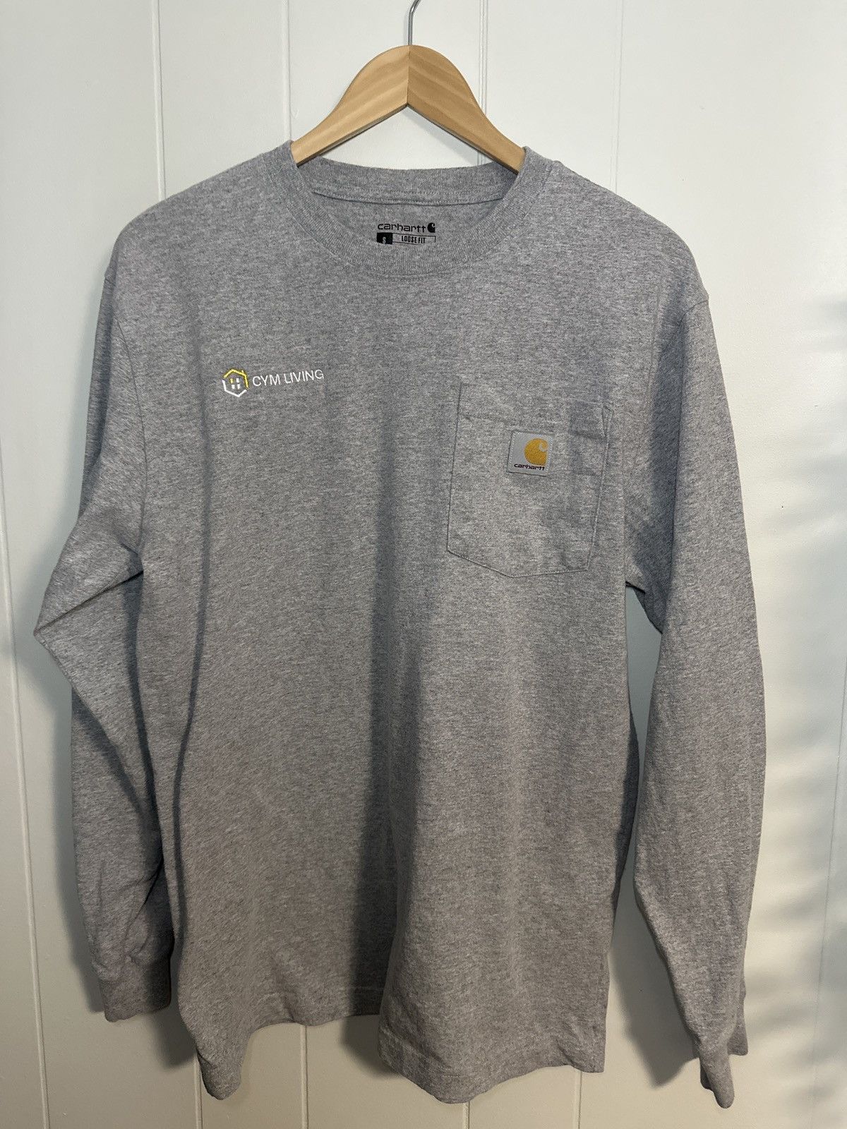 Carhartt Grey Longsleeve Carhartt Tee Size US S / EU 44-46 / 1 - 1 Thumbnail