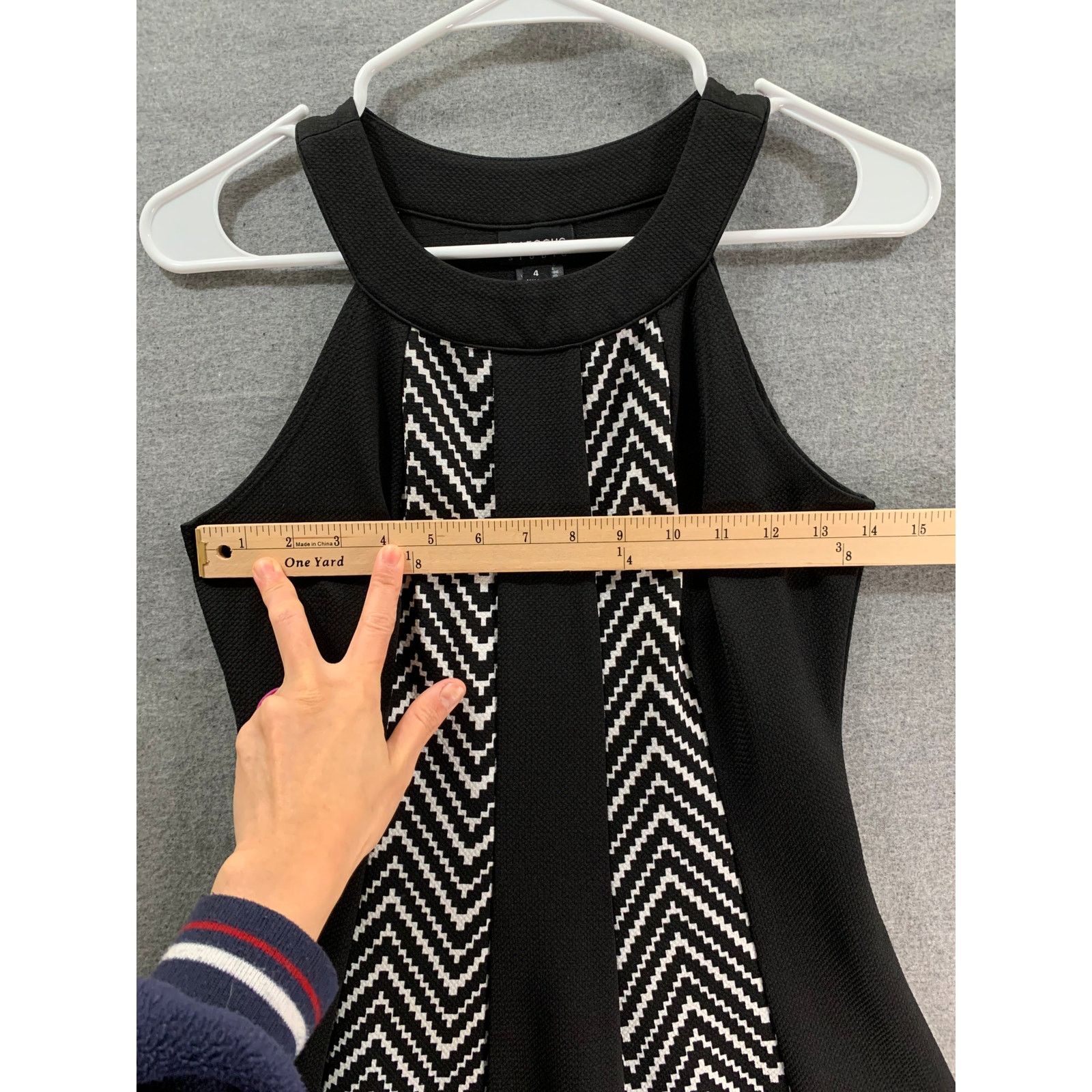 Other En Focus Studio Dress Women Size 4 Mini Dress Black Evening Size S / US 4 / IT 40 - 3 Thumbnail