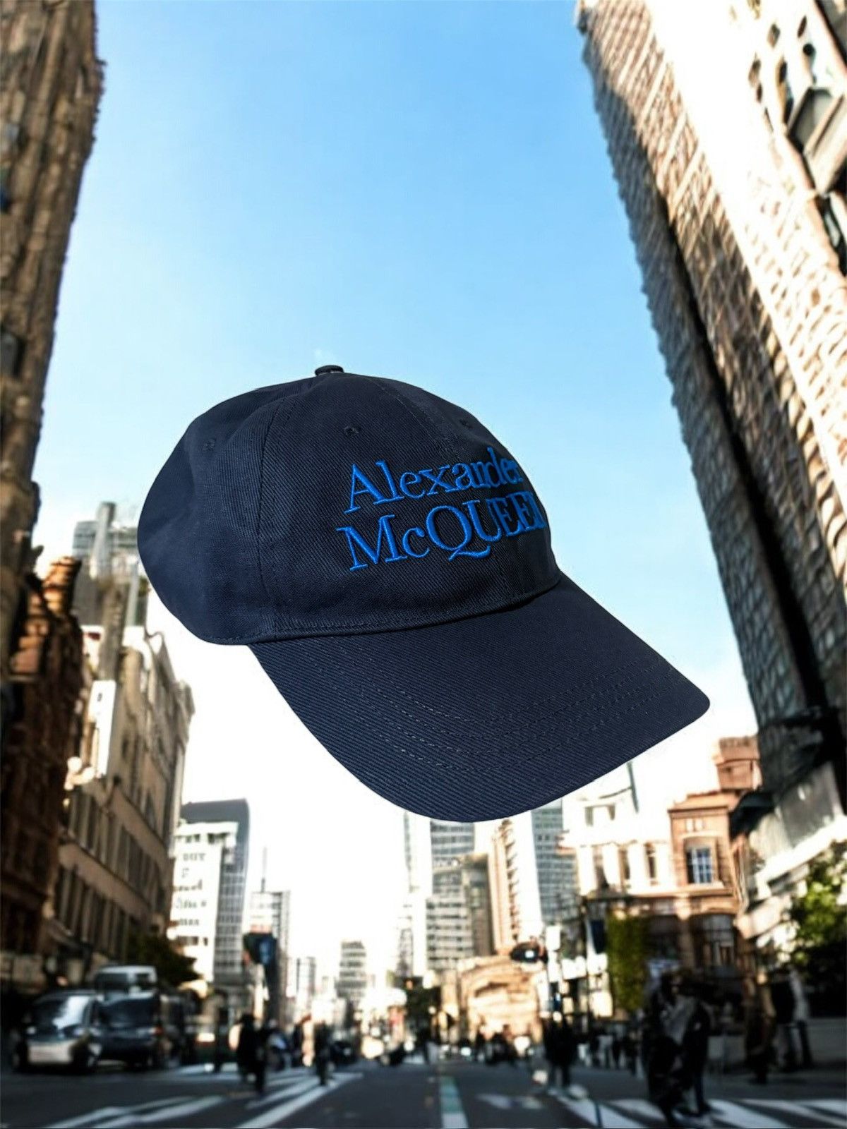 Alexander McQueen logo-embroidered baseball cap Accessories