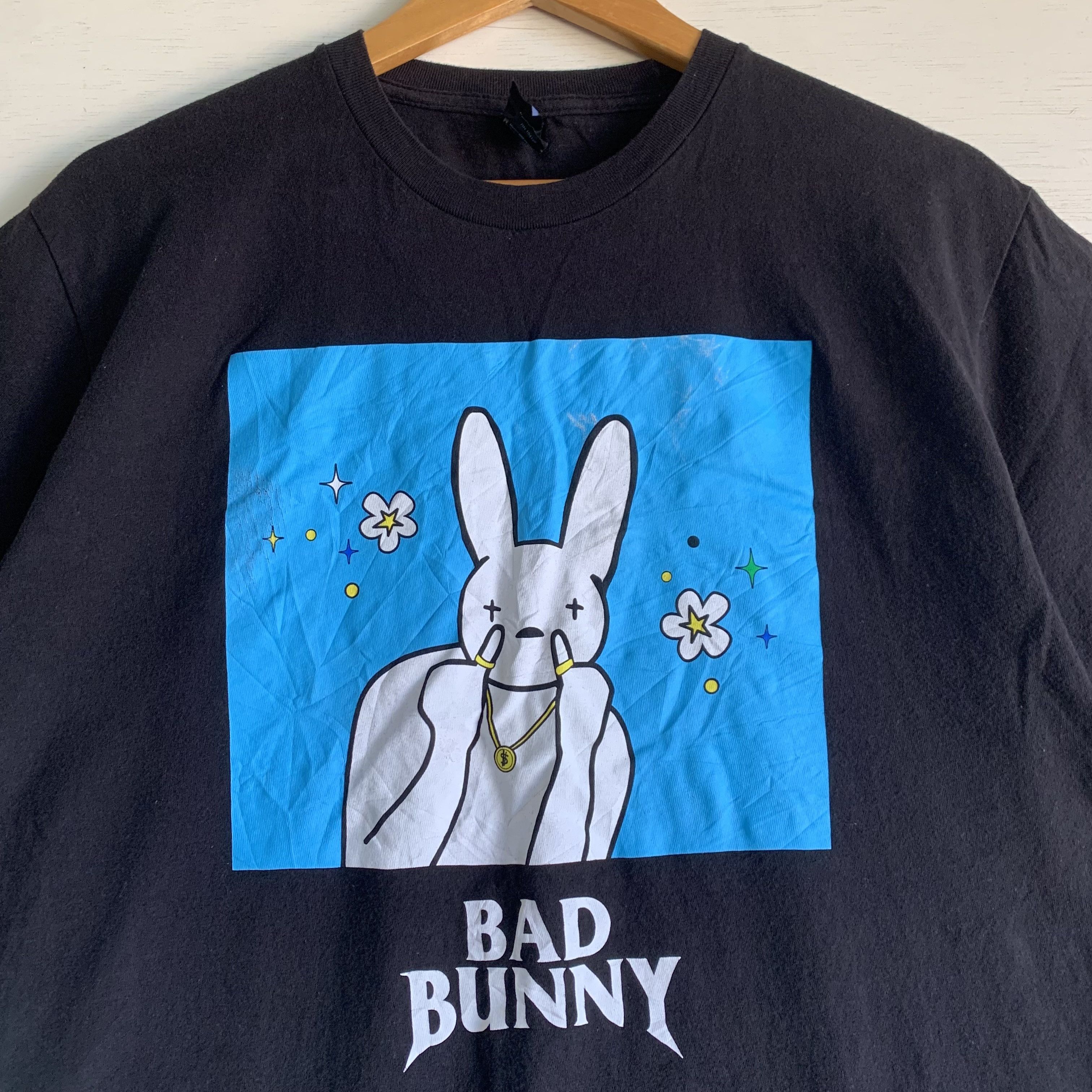 Rap Tees BAD BUNNY RAP TEE Size US L / EU 52-54 / 3 - 2 Thumbnail