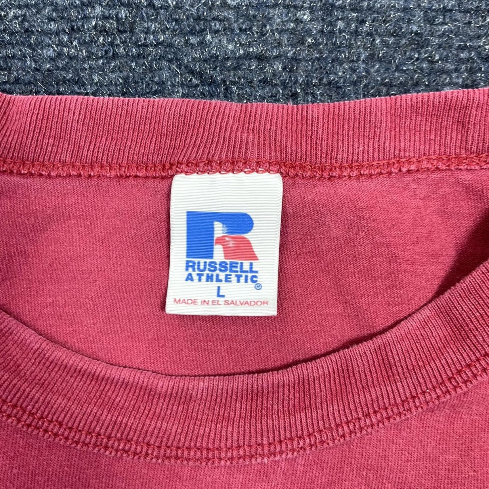 Russell Athletic Y2K Shippensburg University Shirt Men L Red Russell Athletic College T-Shirt Size US L / EU 52-54 / 3 - 2 Thumbnail