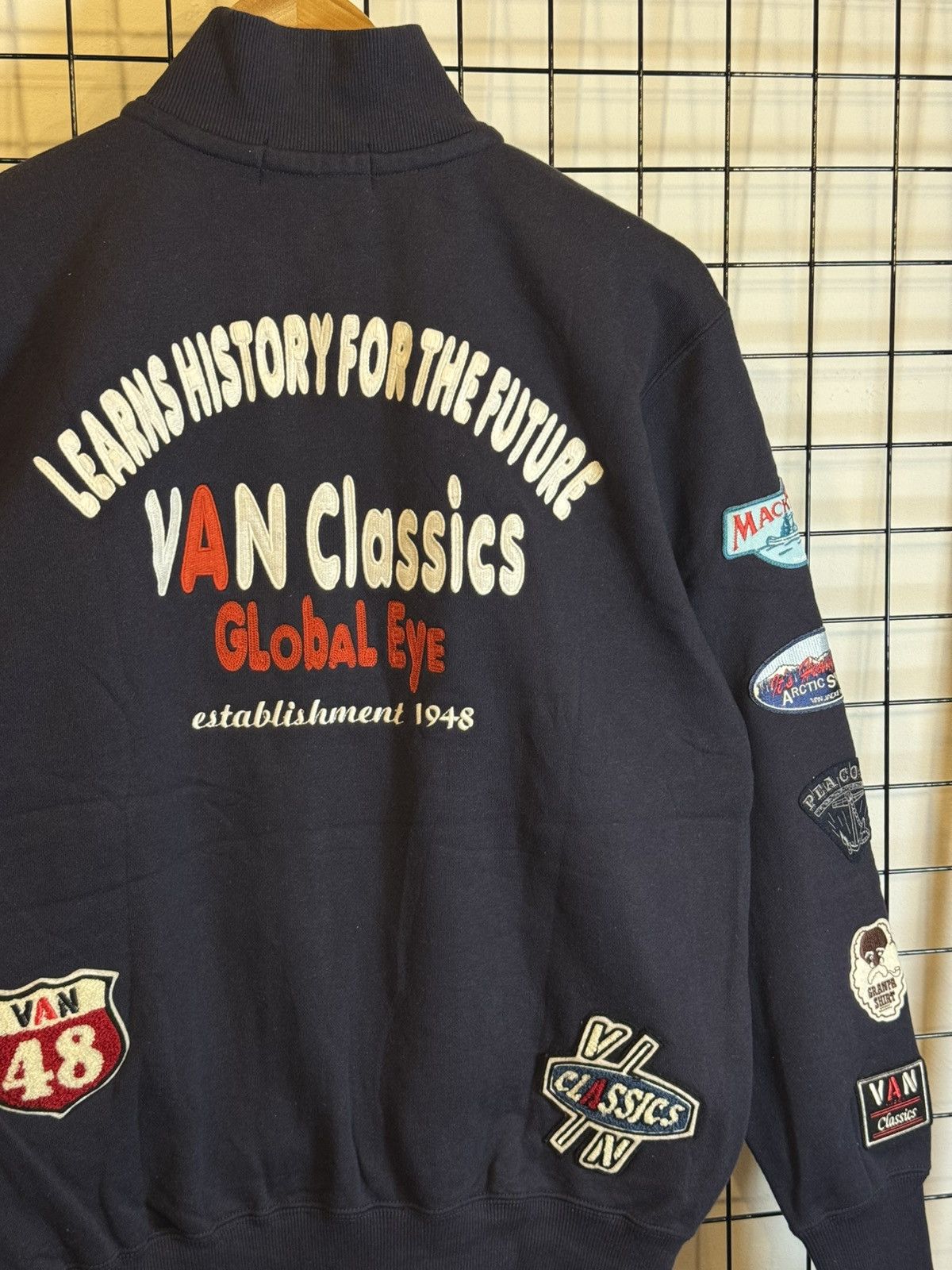 Van Japanese brand VAN sweatshirt zip Size US M / EU 48-50 / 2 - 4 Thumbnail