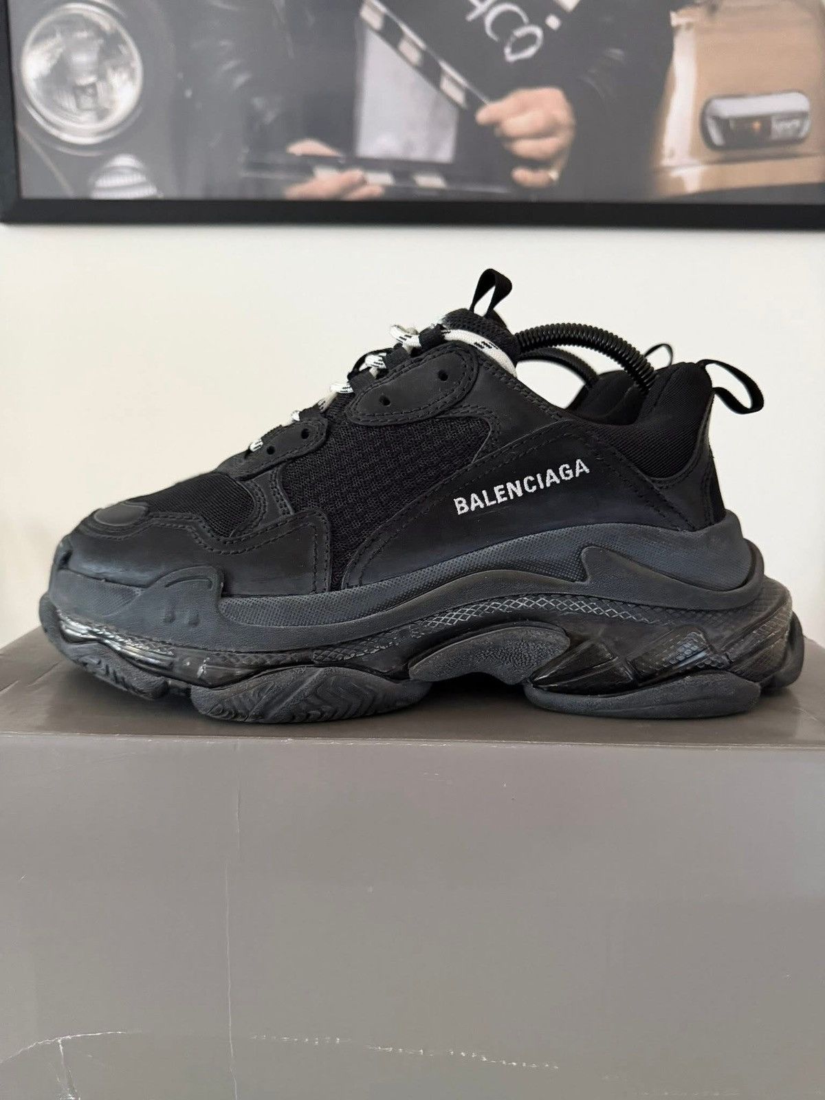 Balenciaga Balenciaga Triple S Clearsole 40 Size US 7.5 / EU 40-41 - 4 Thumbnail