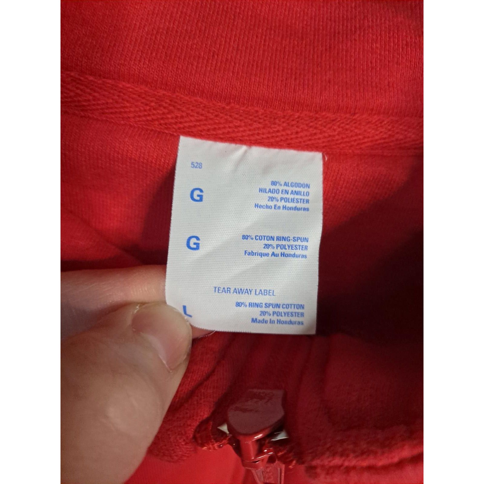 Other Lake George New York Red 1/4 Zip Pullover Size Large Size US L / EU 52-54 / 3 - 3 Thumbnail
