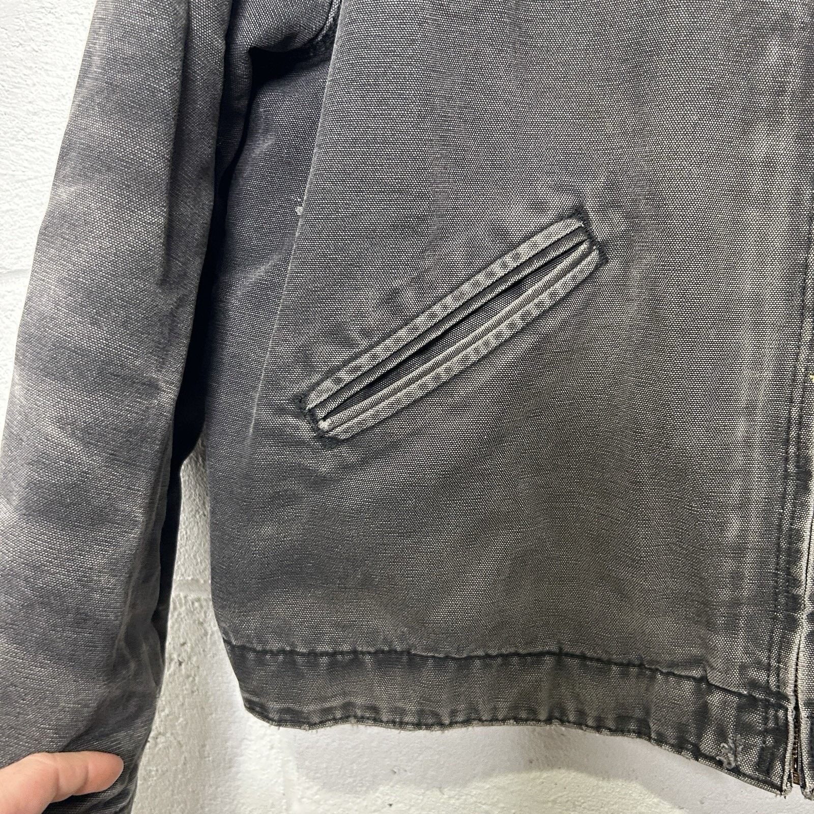 Carhartt Vintage Blanketed Carhartt Detroit Jacket “Black” J97 BLK Size US XL / EU 56 / 4 - 4 Thumbnail