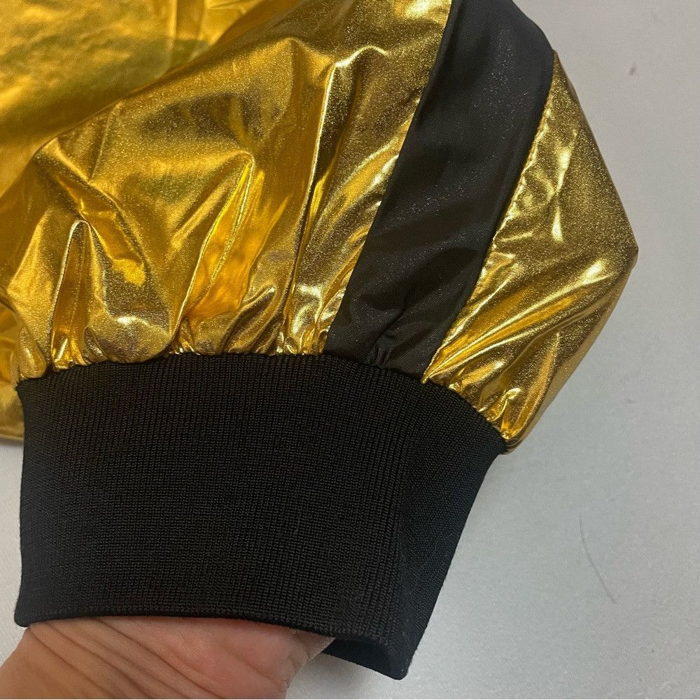 Lauren Ralph Lauren NWT New $225 Lauren Ralph Lauren Gold Metallic Taffeta Jogg Size 38" / US 16 / IT 52 - 4 Thumbnail