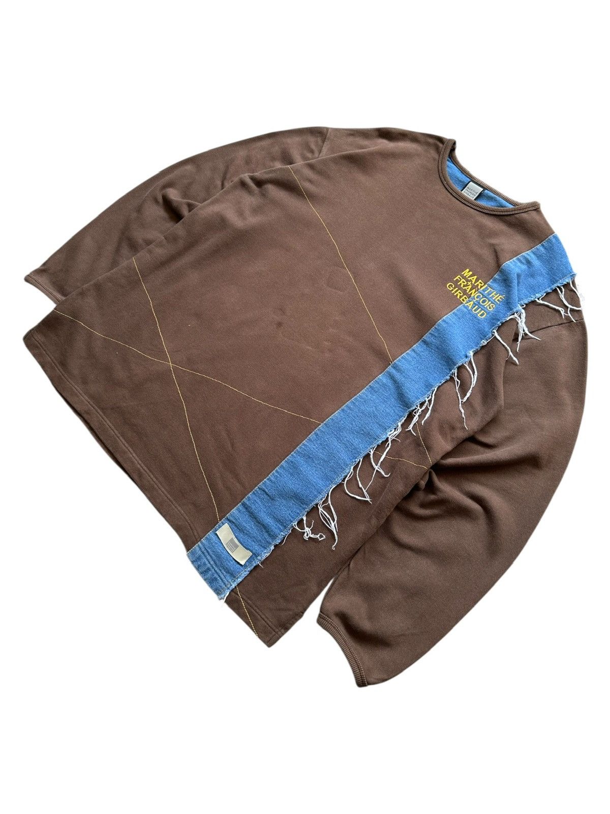 Marithe + Francois Girbaud 00's Marithe Francois Girbaud sweatshirt archive Size US XXL / EU 58 / 5 - 3 Thumbnail