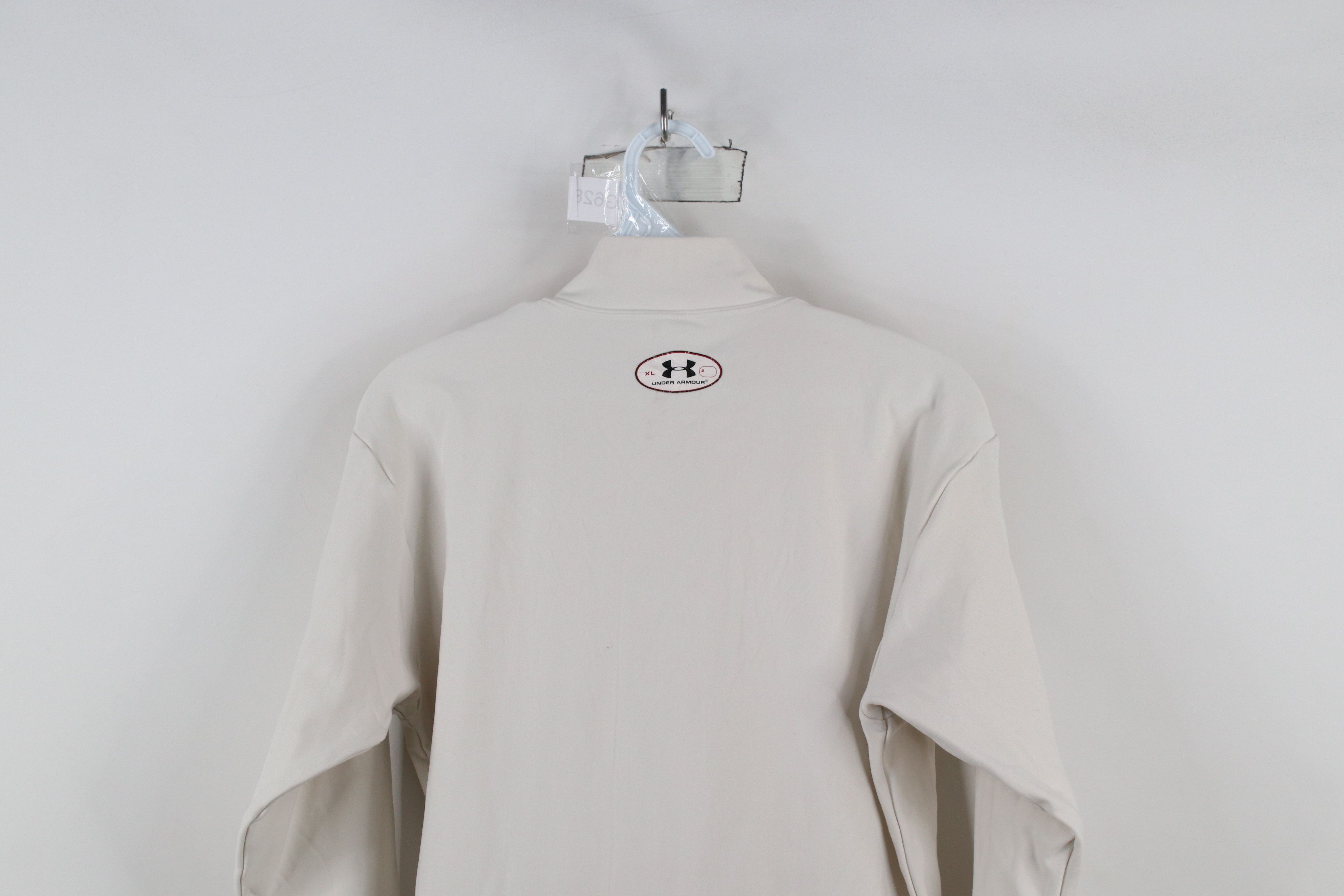 Under Armour × Vintage Under Armour Compression Mock Neck Long Sleeve T-Shirt White Size US XL / EU 56 / 4 - 11 Thumbnail