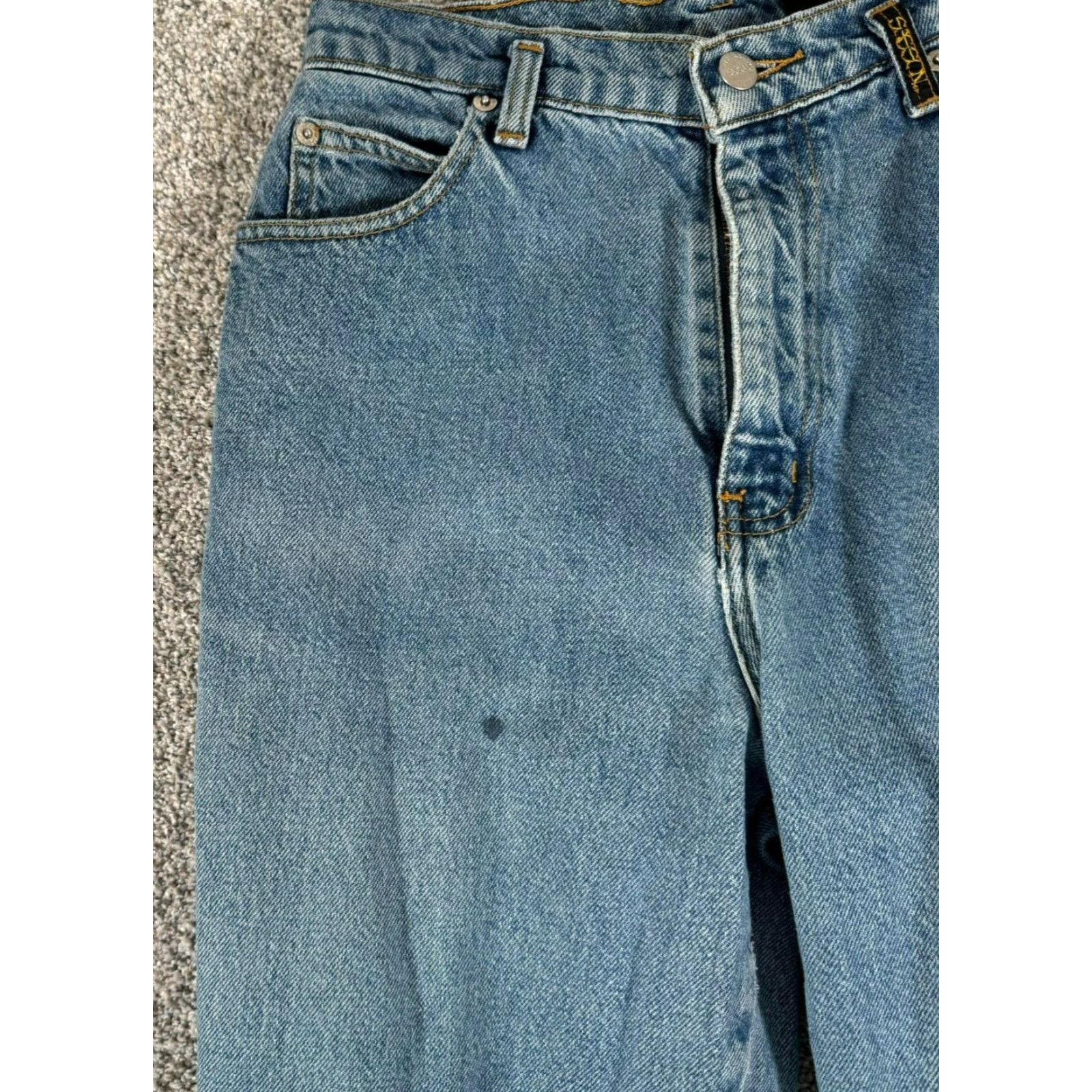 Vintage Sasson Jeans Womens 7/8 High Rise Tapered Streetwear 90s Vintage Size 28" / US 6 / IT 42 - 6 Thumbnail