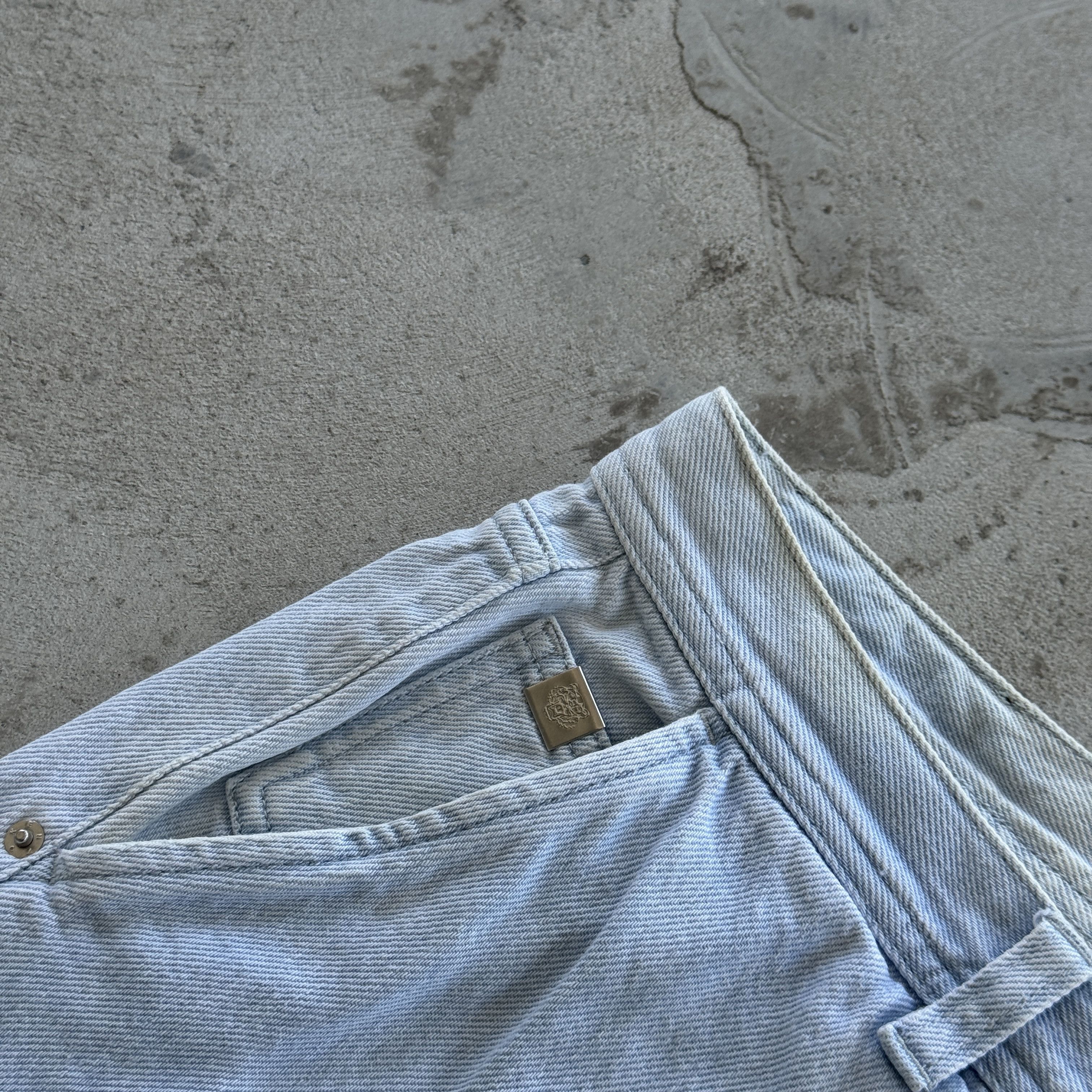 Kenzo Kenzo Paris Light Blue Wash Denim Jeans W34 Straight Leg Size US 34 / EU 50 - 6 Thumbnail