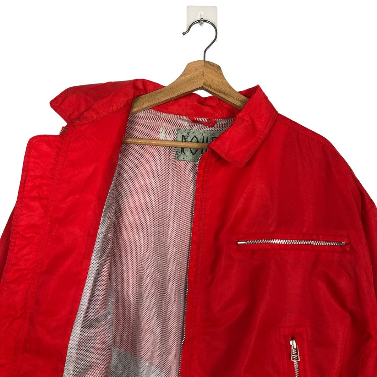 Japanese Brand 🔥BONDAGE PARACHUTE BIKER BOMBER JACKET ROUE ISSEY MIYAKE Size US L / EU 52-54 / 3 - 10 Thumbnail