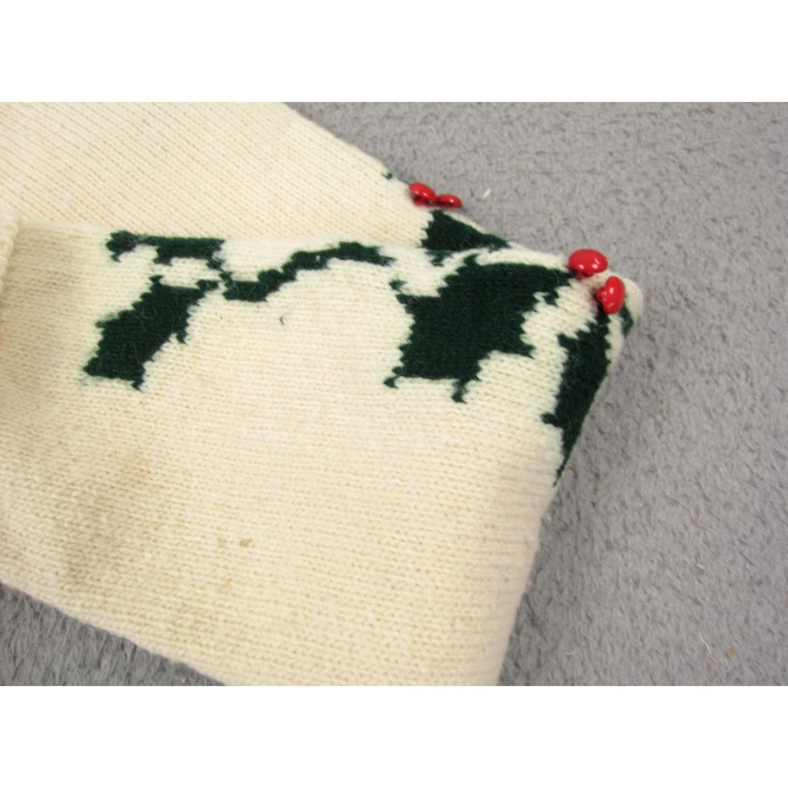 Vintage VINTAGE St Marys Woolens Sweater Womens 34 Creme Wool Handloomed 80s Size XXS / US 00 / IT 34 - 4 Thumbnail