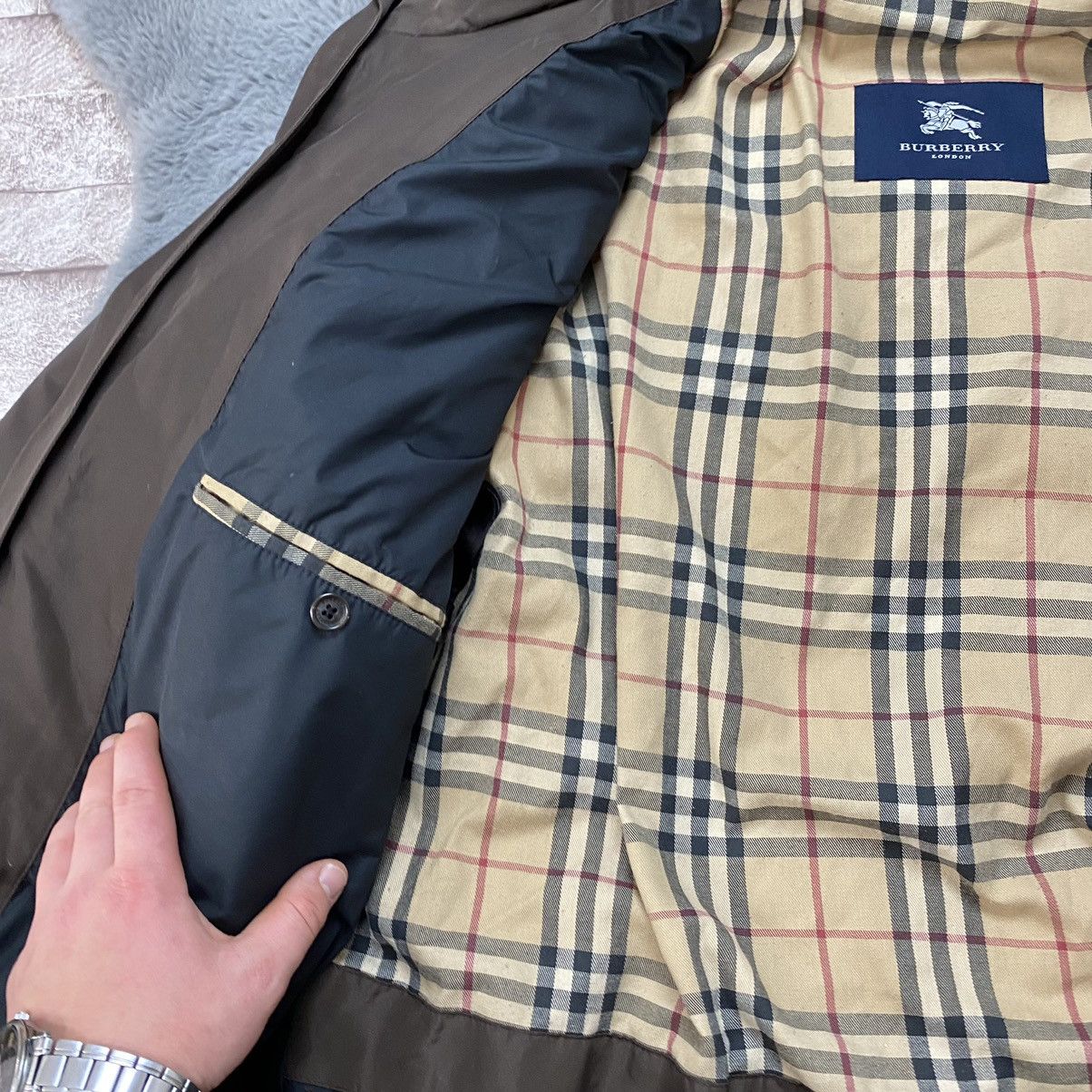 Burberry Vintage Burberry Jacket Brown Colour Rare 54 Size US L / EU 52-54 / 3 - 10 Thumbnail