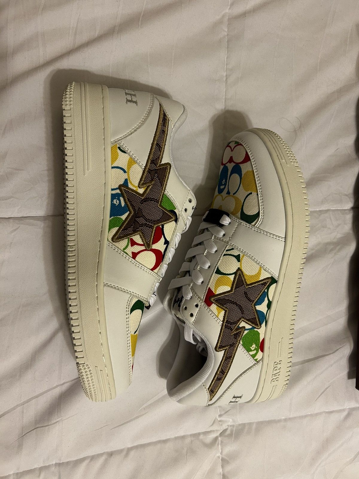 Bape × Coach Multicolor Coach Bapestas SZ 10 DS Never Worn w/ Box Size US 10 / EU 43 - 7 Thumbnail