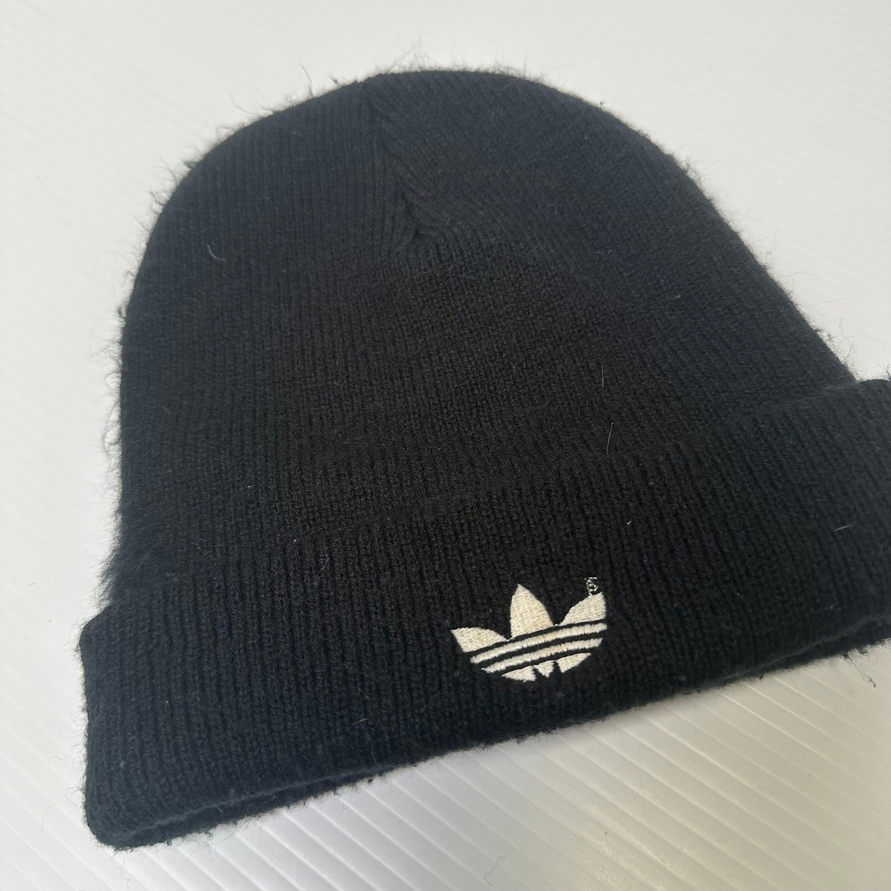 Adidas Vintage Adidas Trefoil Beanie Size ONE SIZE - 2 Thumbnail