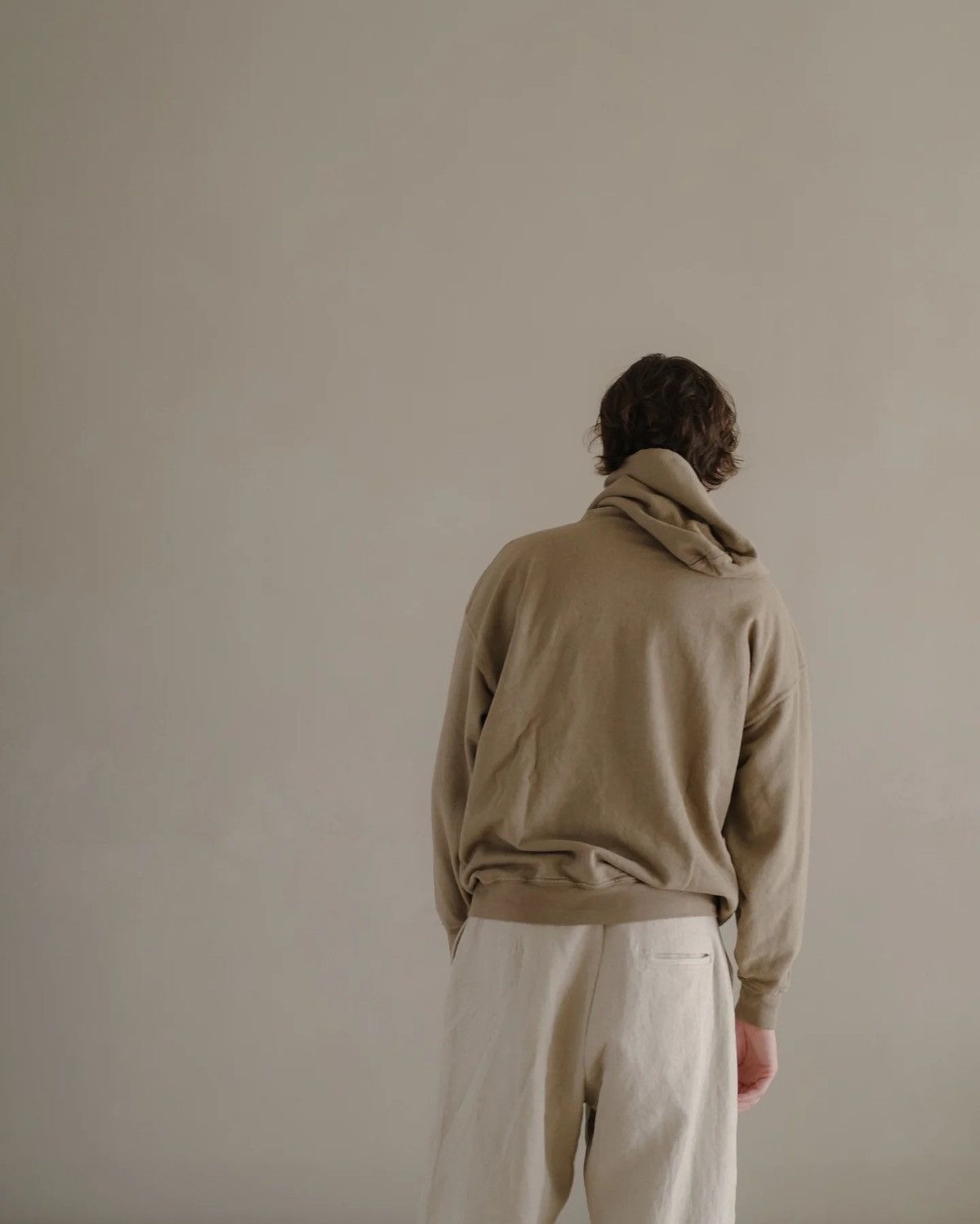 Evan Kinori × Lady White Co. Lady White x Evan Kinori Cotton Hemp Hoodie Clay Overdye M Size US M / EU 48-50 / 2 - 3 Thumbnail