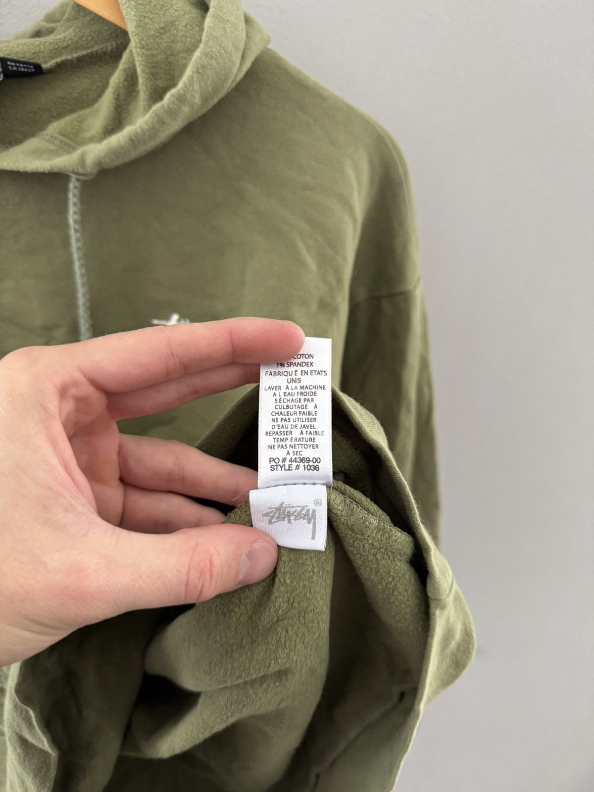 Stussy Vintage Stussy Hoodie Big Logo Streetwear Y2k Boxy fit Crazy Size US S / EU 44-46 / 1 - 6 Thumbnail