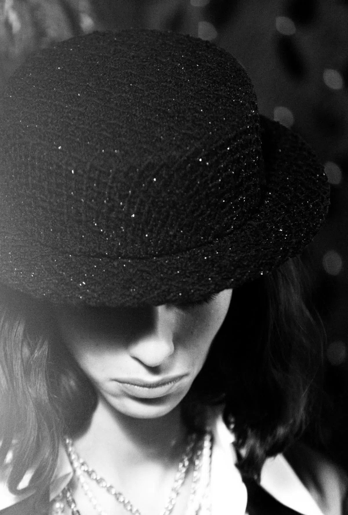 Chanel CHANEL Boater hat in black Tweed BNWT Size ONE SIZE - 10 Thumbnail