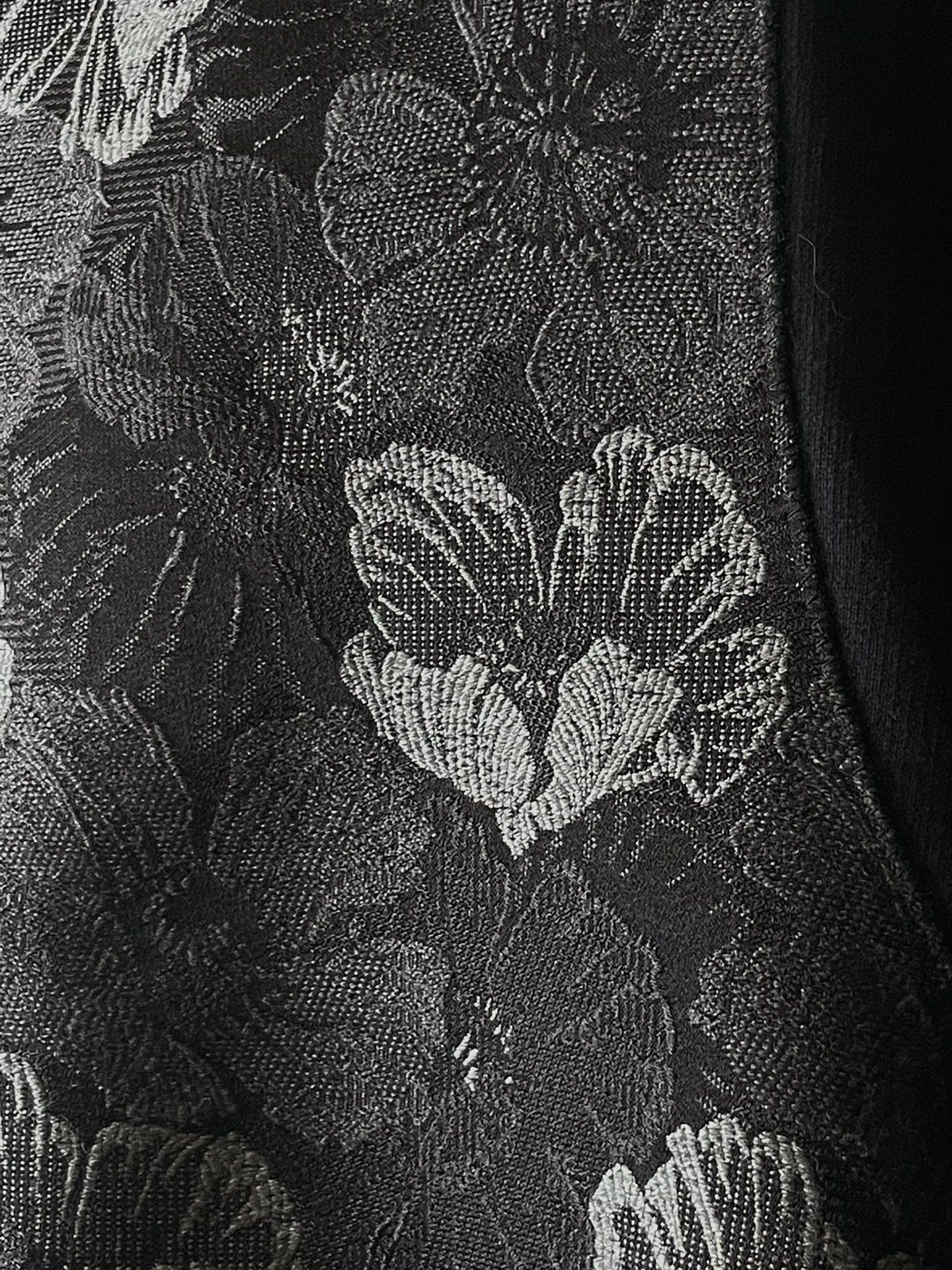 Alexander McQueen Black Floral Pattern Long Sleeve Sweatshirt Size US M / EU 48-50 / 2 - 4 Thumbnail
