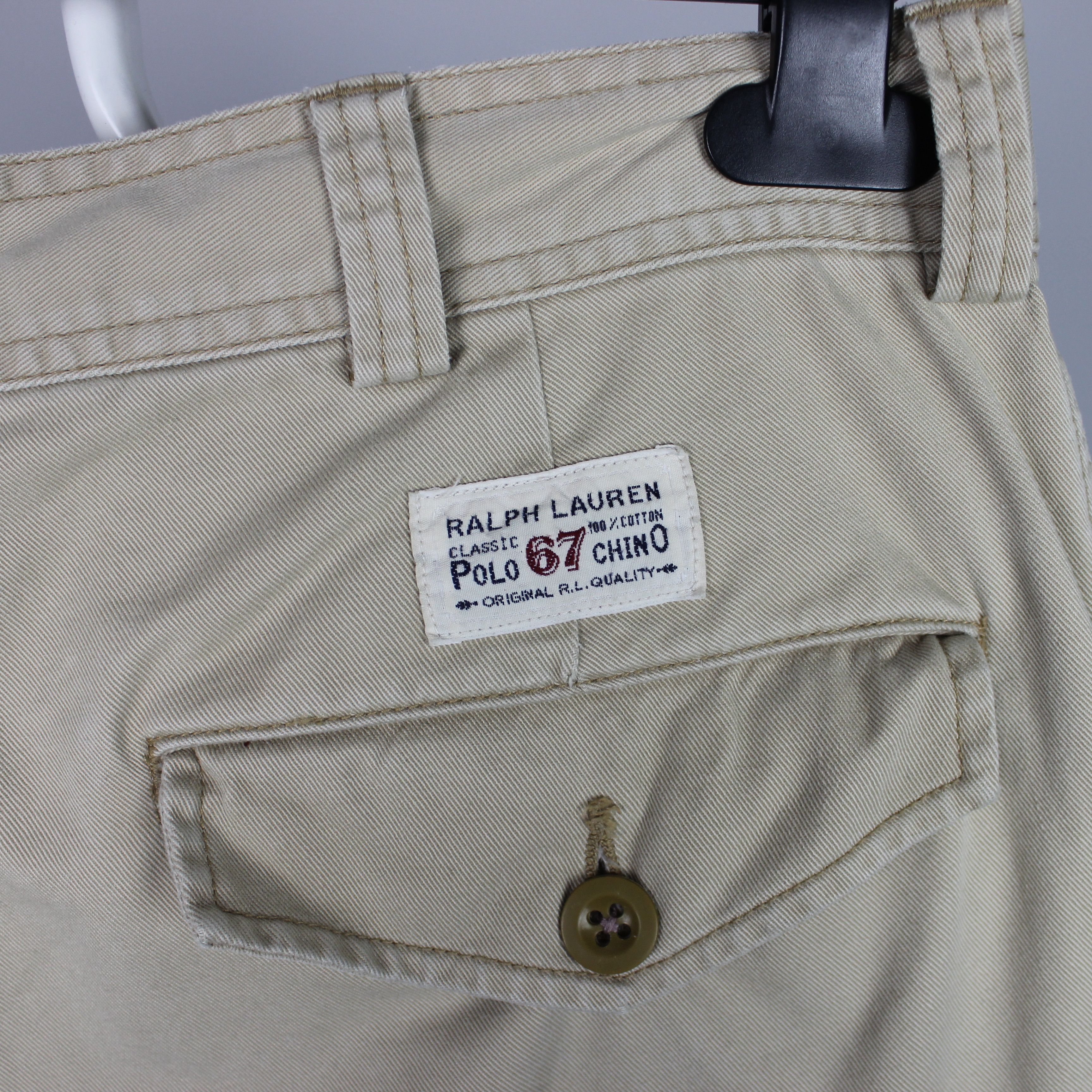 Polo Ralph Lauren Polo Ralph Lauren shorts cargo heavy cotton 36 L XL beige Size US 36 / EU 52 - 4 Thumbnail