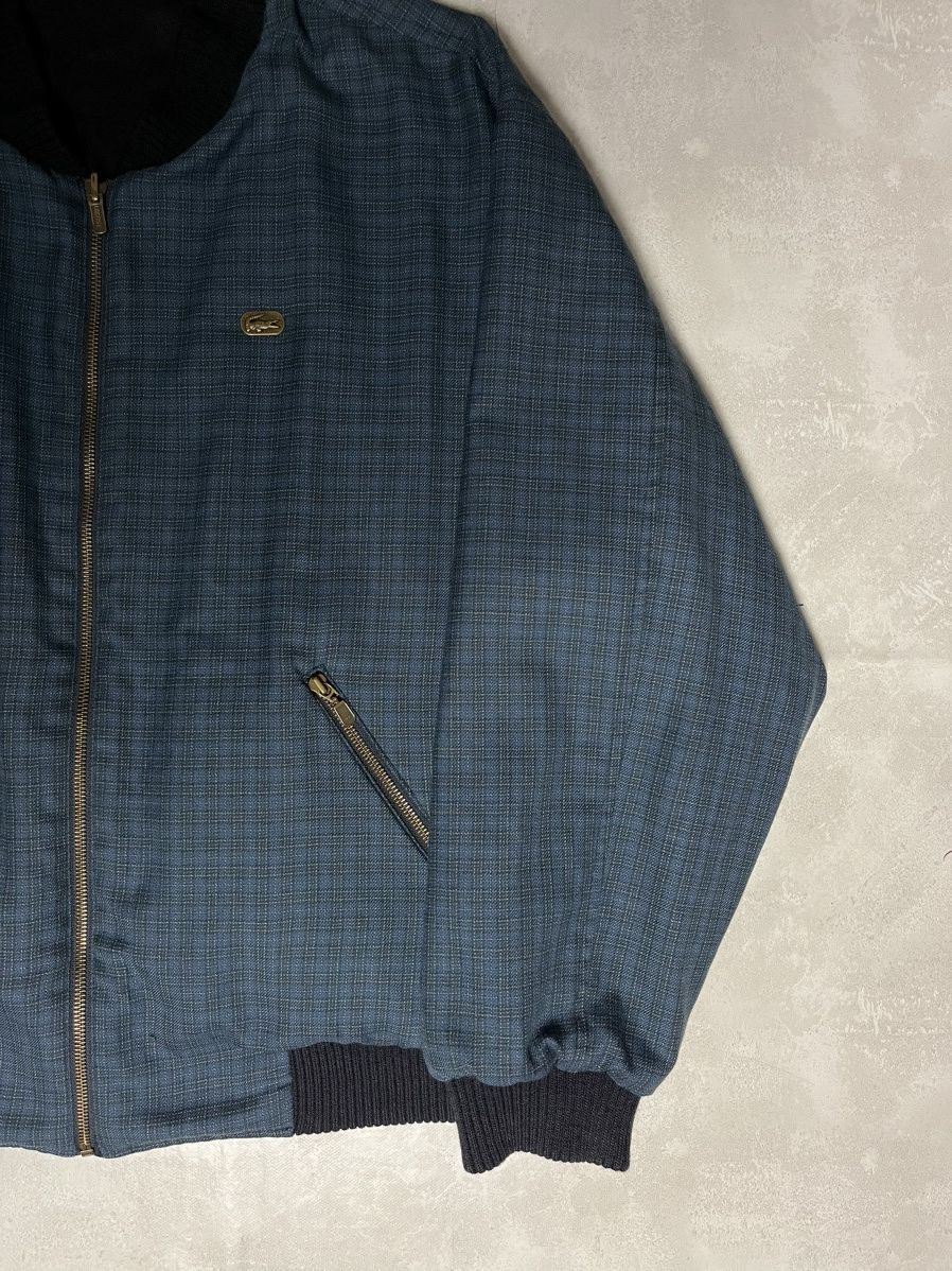 Lacoste Vintage Reversible 90s Lacoste Wool Bomber Varsity Jacket Size US L / EU 52-54 / 3 - 5 Thumbnail