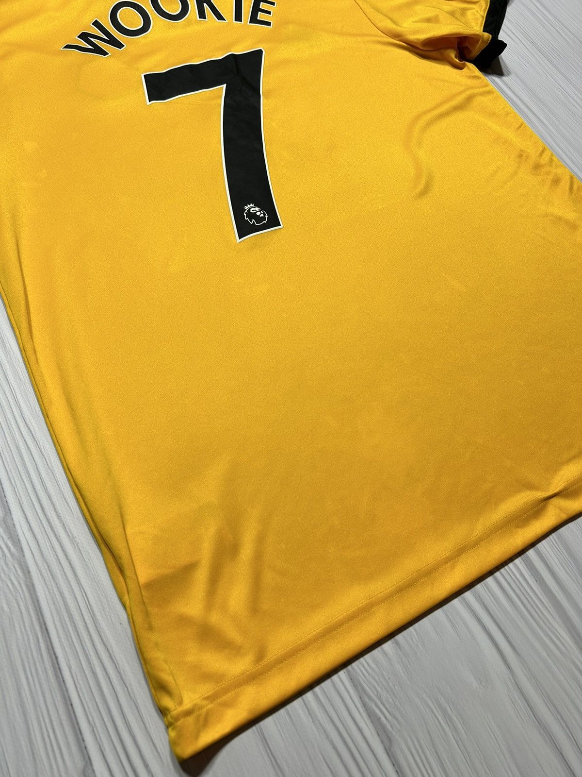Adidas 7 WOOKIE Wolverhampton 2018/19 Adidas Soccer Jersey Size L Size US L / EU 52-54 / 3 - 13 Thumbnail