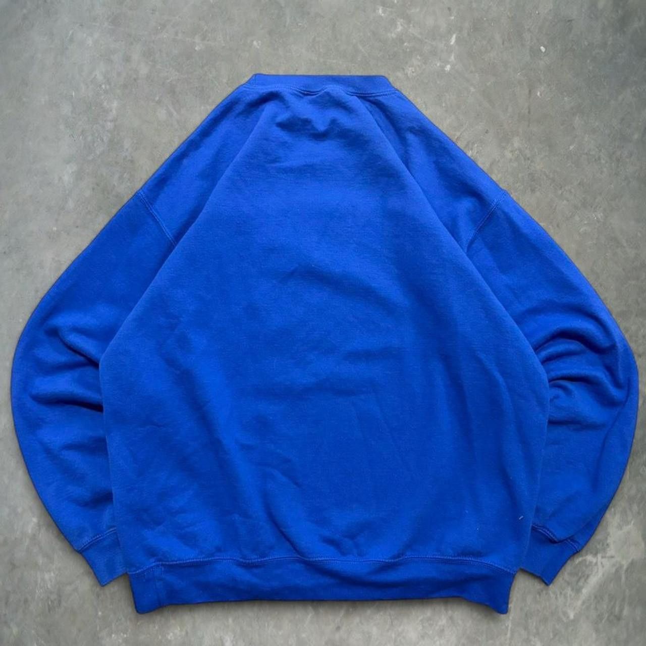 Vintage Crazy Vintage Y2K/2000s Montreal Canada Blue Streetwear Sweatshirt! Size US M / EU 48-50 / 2 - 3 Thumbnail