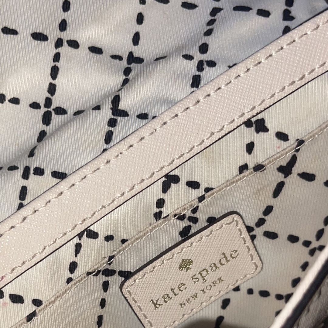 Kate Spade Newbury Lane Sally Leather Crossbody Purse Turn Lock Handbag Size ONE SIZE - 5 Thumbnail