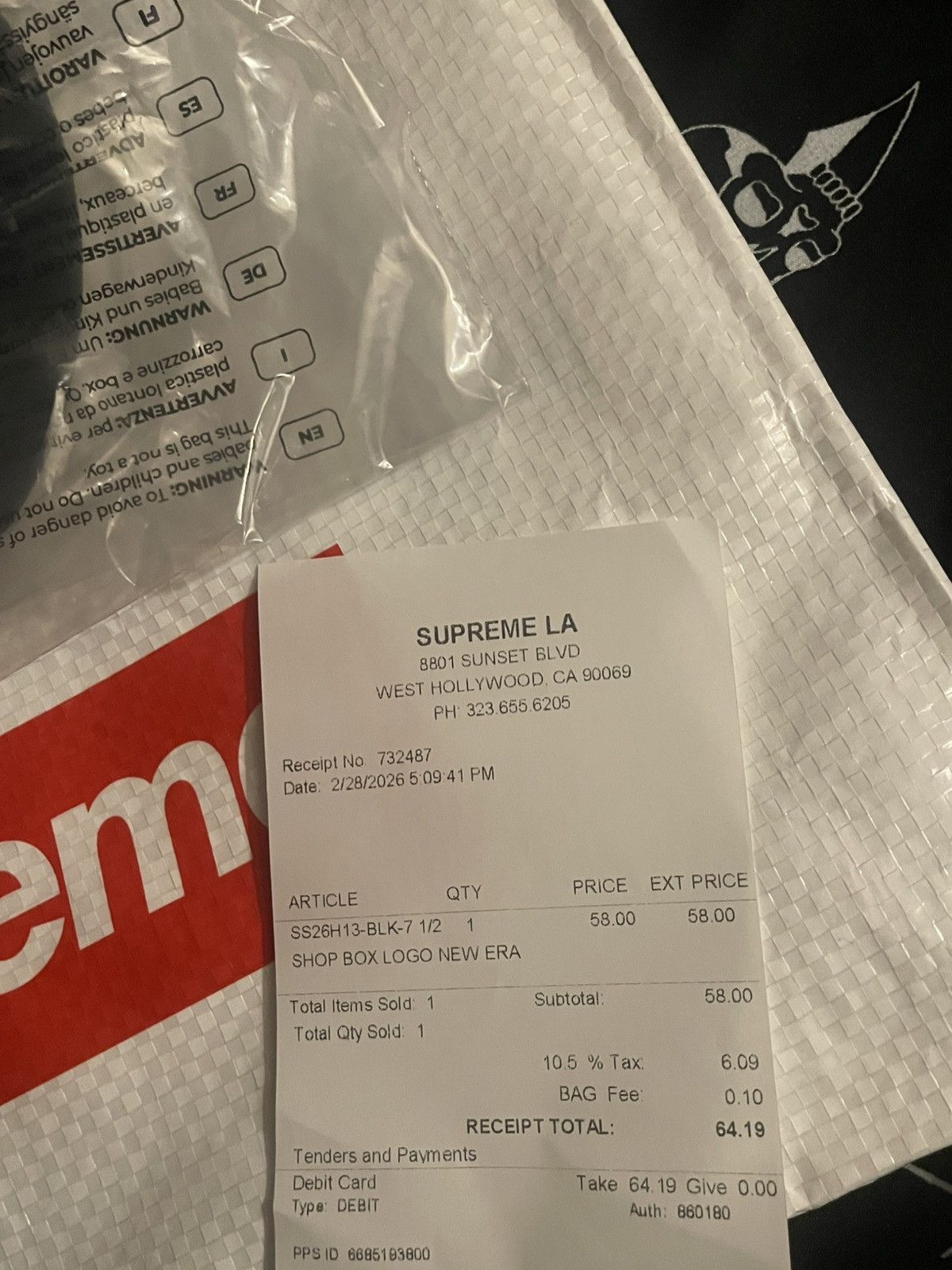 Supreme Supreme box logo hat Size ONE SIZE - 5 Thumbnail