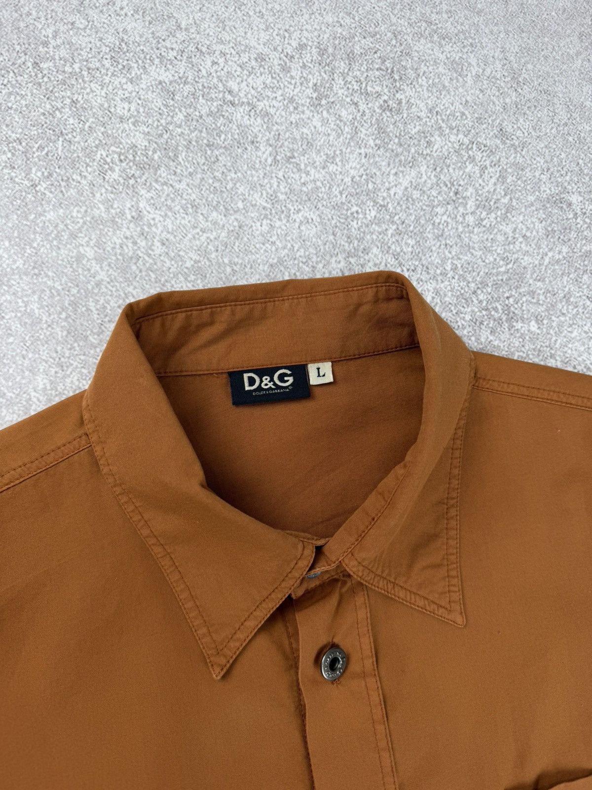 Dolce & Gabbana Dolce & Gabbana Logo Long Sleeve Shirt Size L Size US L / EU 52-54 / 3 - 7 Thumbnail