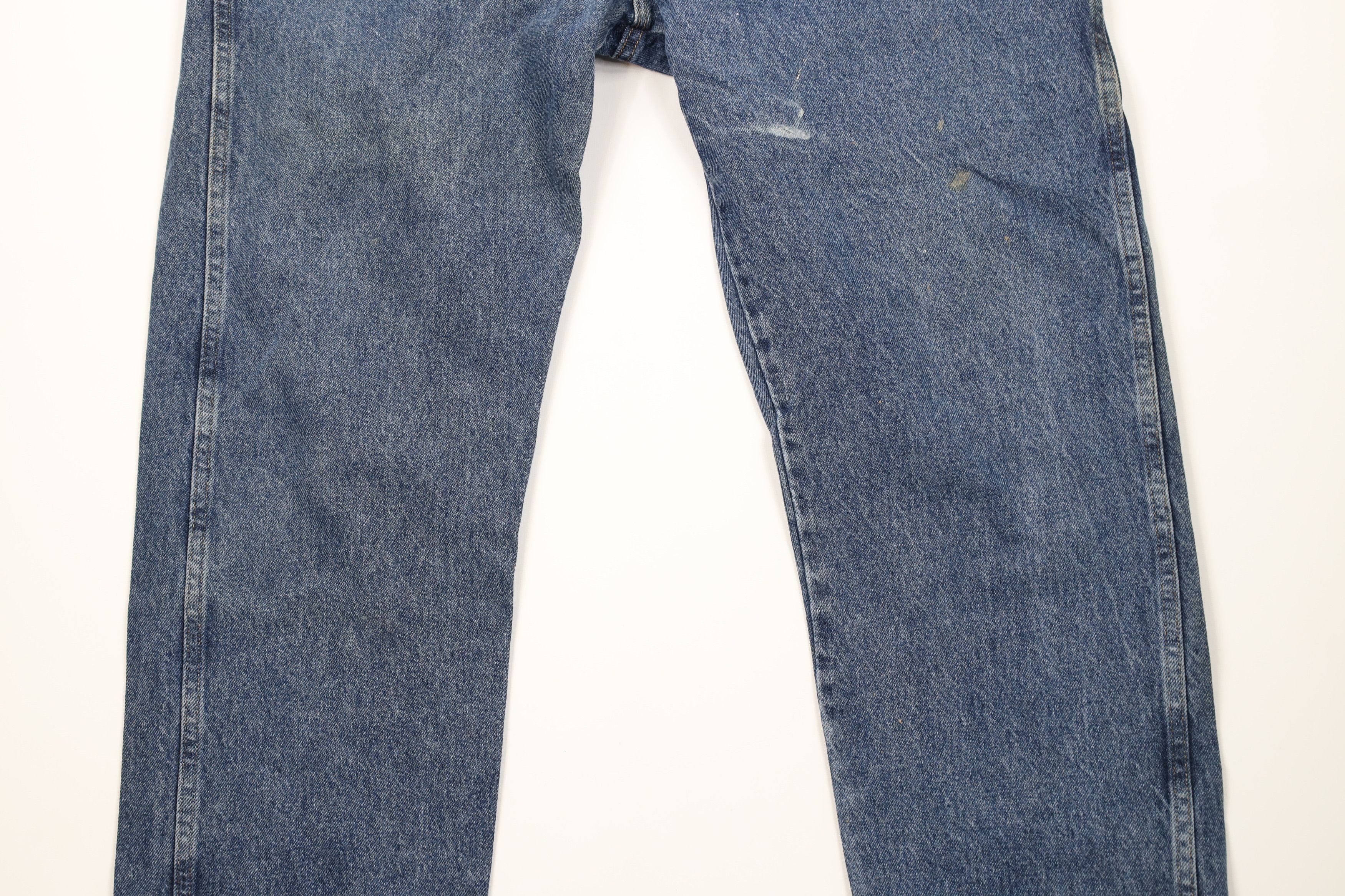 Wrangler Vintage Y2K Wrangler Wide Leg Bootcut Denim Jeans Blue Size US 40 / EU 56 - 3 Thumbnail