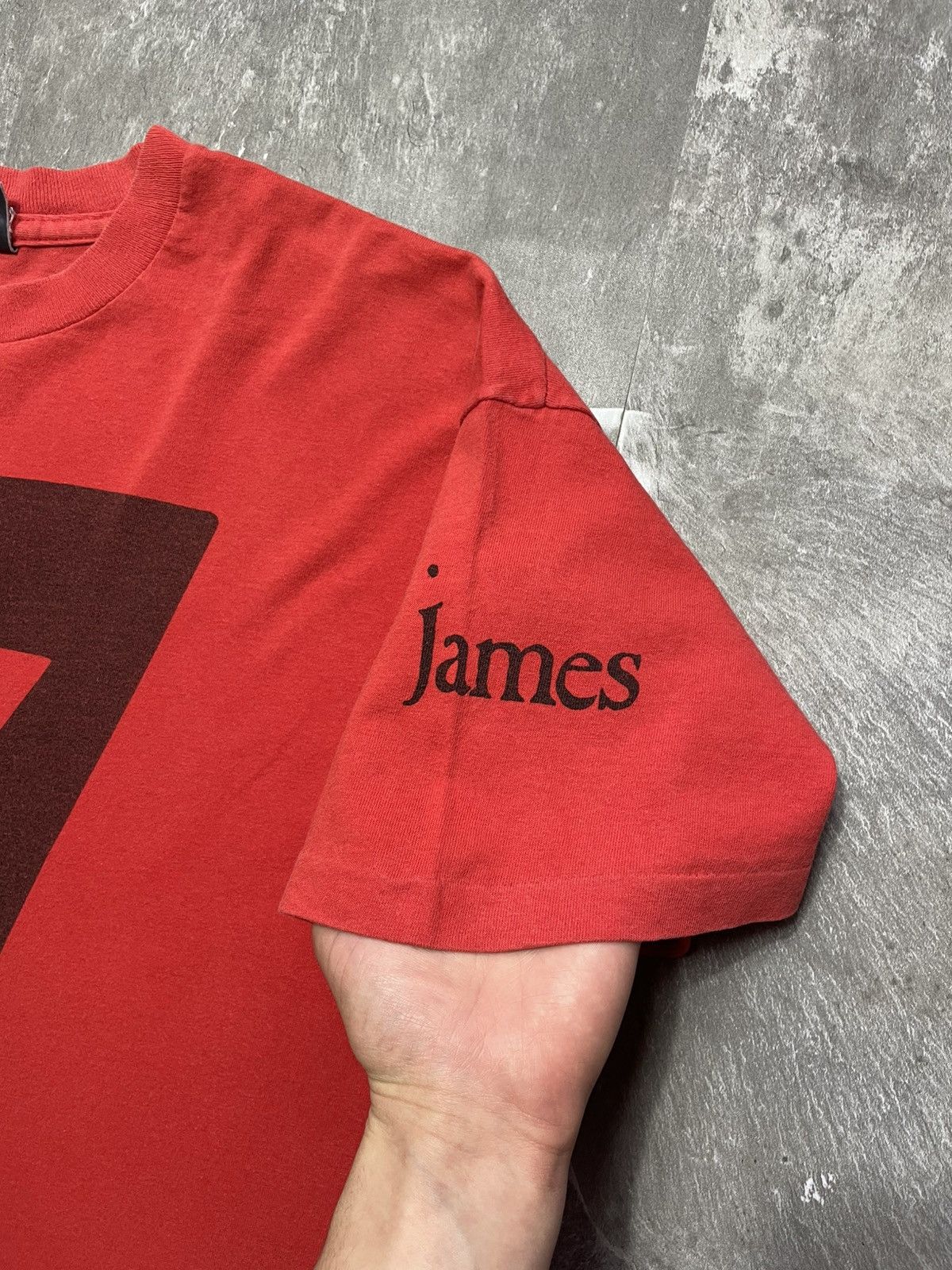 Band Tees Vintage 1992 James Seven (English Rock Happy Mondays) Size US XL / EU 56 / 4 - 2 Thumbnail