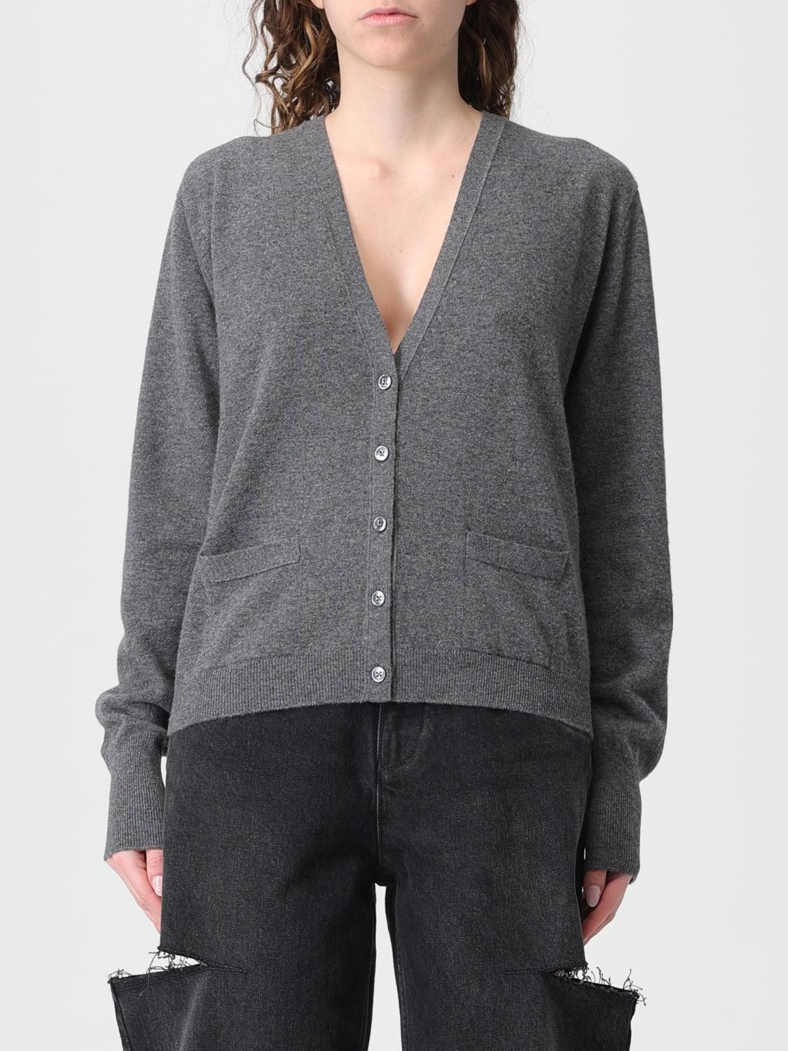 Maison Margiela Maison Margiela Sweater Woman Grey Size S / US 4 / IT 40 - 1 Thumbnail