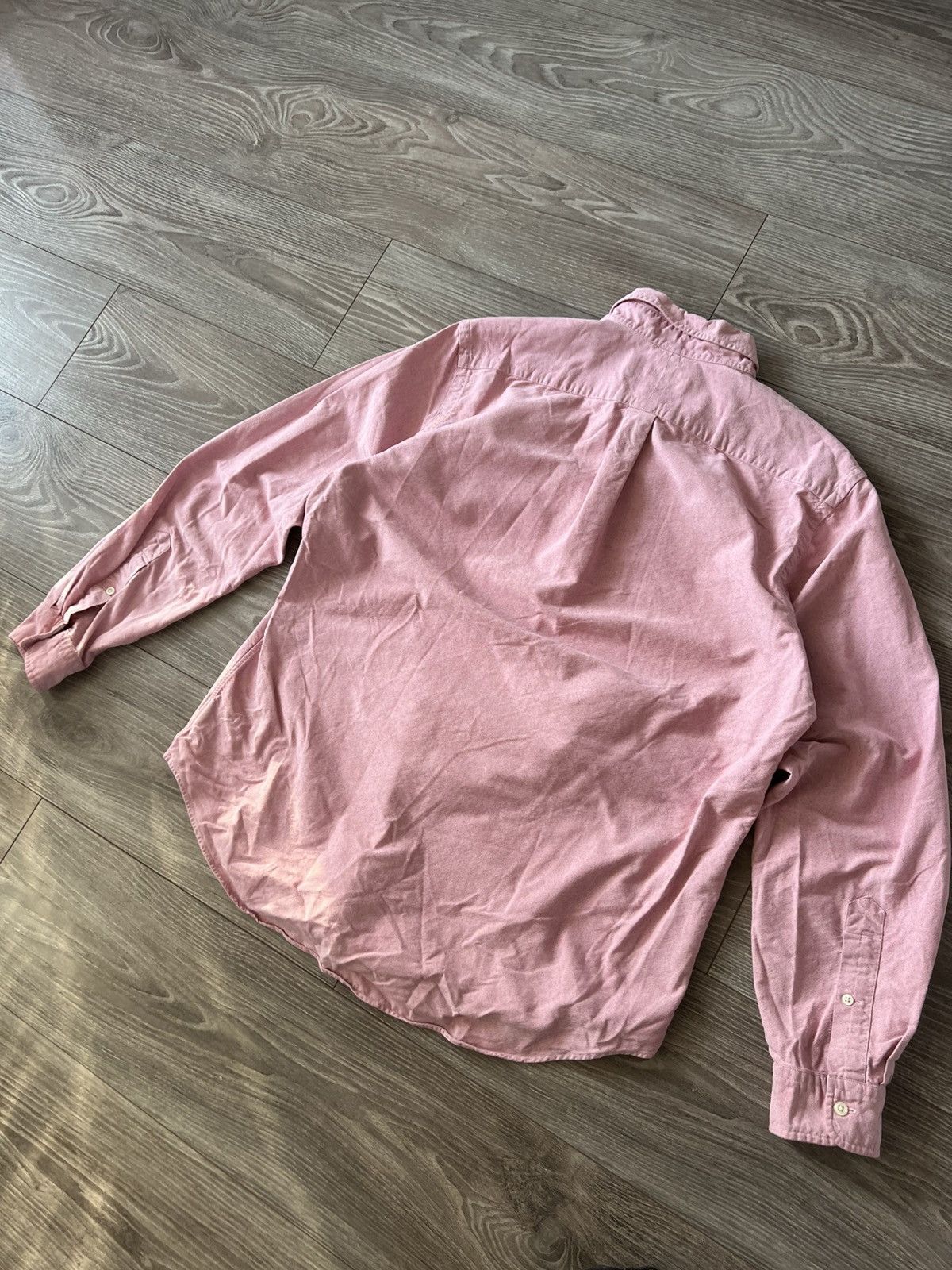 Polo Ralph Lauren × Ralph Lauren ‼️Polo Ralph Lauren RRL Coloured Logo Pink Luxury Shirt‼️ Size US L / EU 52-54 / 3 - 21 Thumbnail