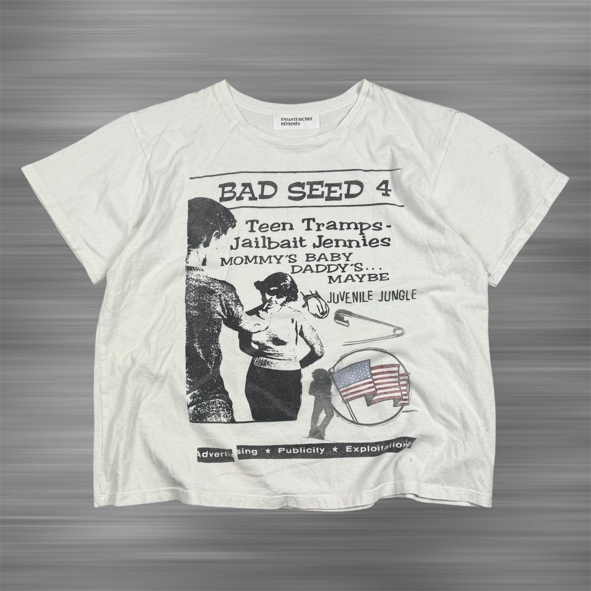 Enfant Richies Deprimes SS20 Bad Seed 4 ‘White’ T-Shirt
