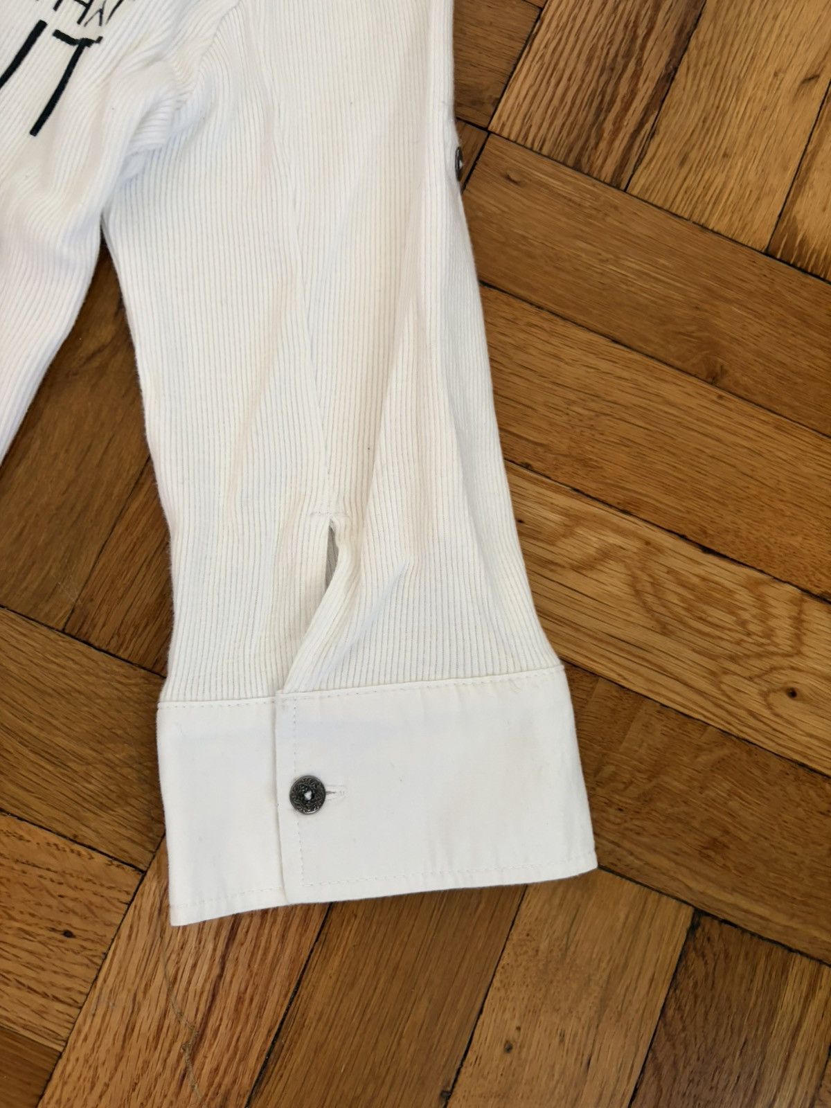 If Six Was Nine Semantic Design "Be the Change" Button Up Polo Size US M / EU 48-50 / 2 - 7 Thumbnail