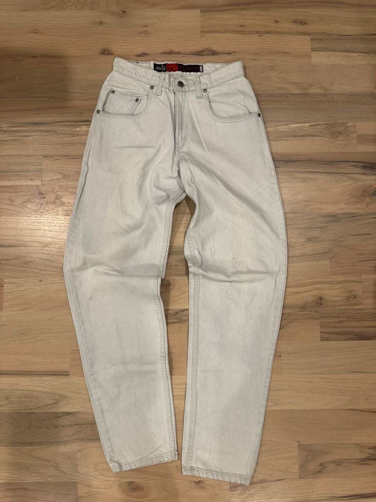 Levi's Vintage Levi Silver Tab Light Wash 90s Jeans 29x33 Size US 29 - 1 Thumbnail