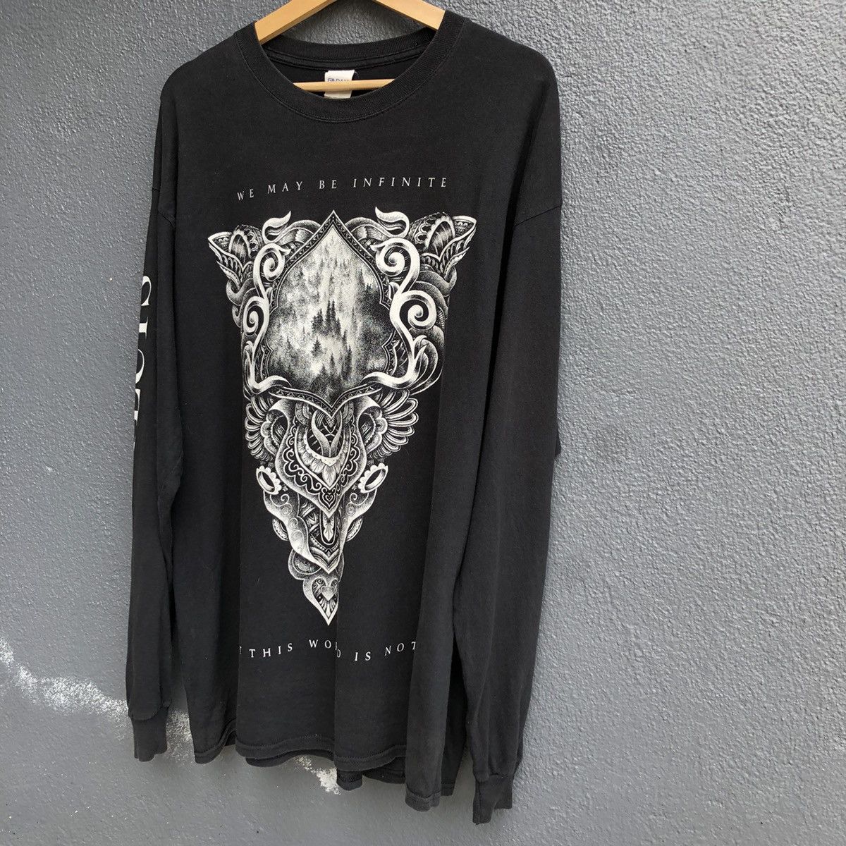Vintage y2k Architects British Metal Core Band Long sleeve