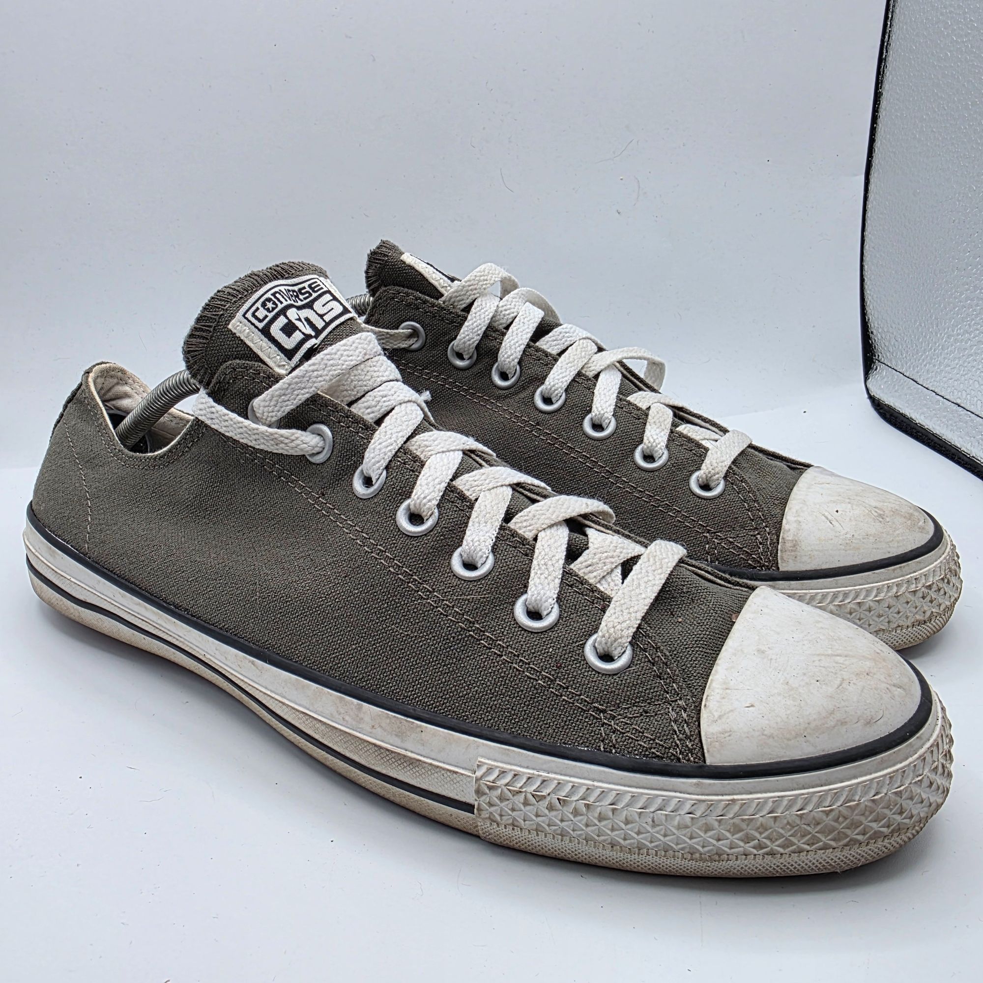 Converse Converse Chuck Taylor All Star Pro Ox Mens Size 12 Gray Whit Size US 12 / EU 45 - 1 Thumbnail