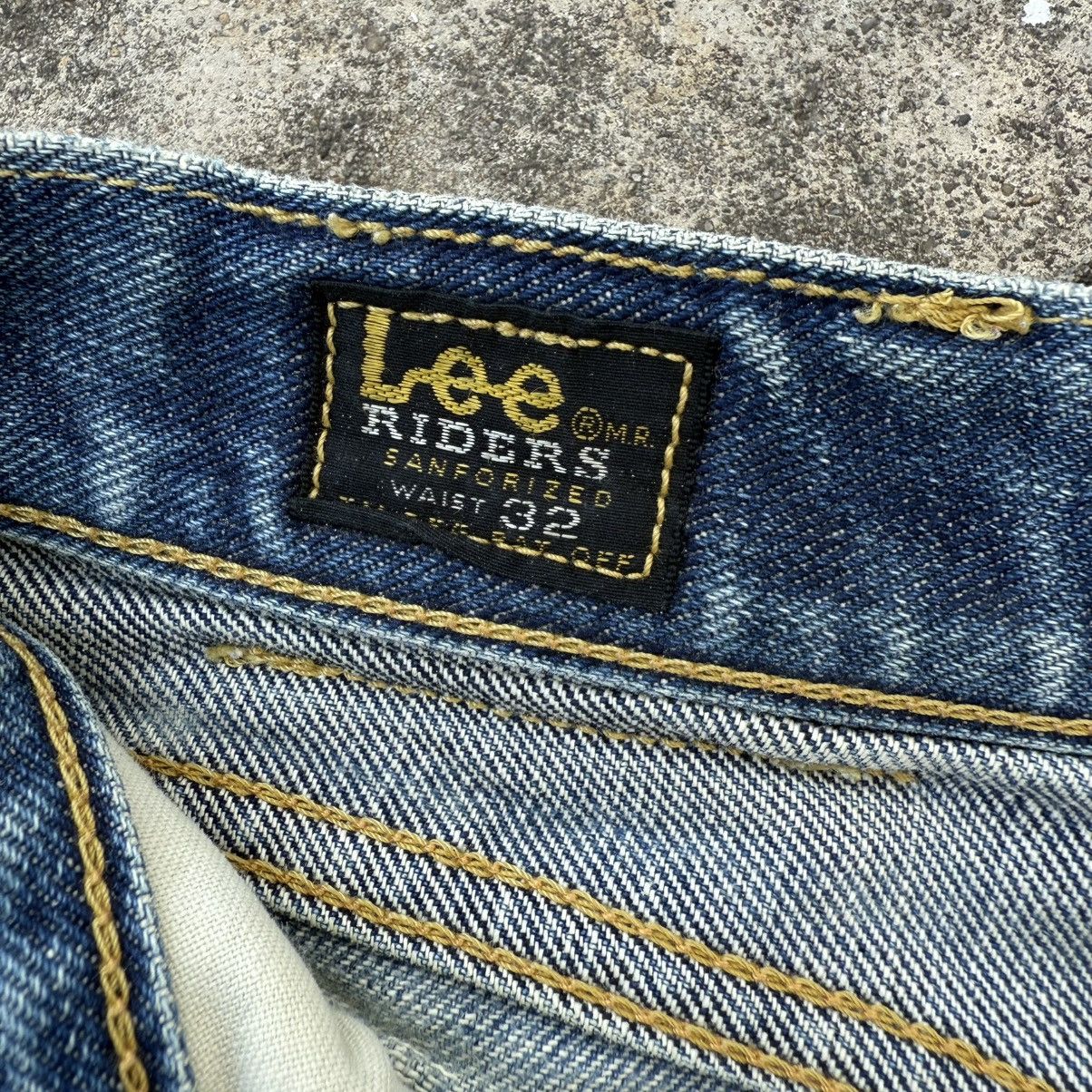 Lee VINTAGE LEE RAIDER FADED JEAN DENIM PANTS Size US 32 / EU 48 - 9 Thumbnail