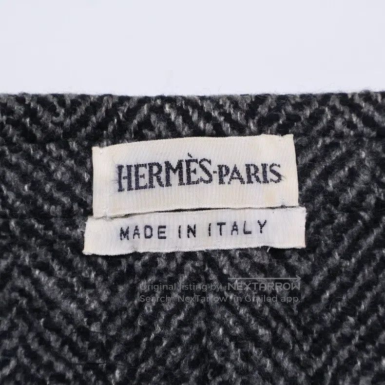 Hermes Hermes size M Herringbone Cashmere Blazer Size 38L - 5 Thumbnail
