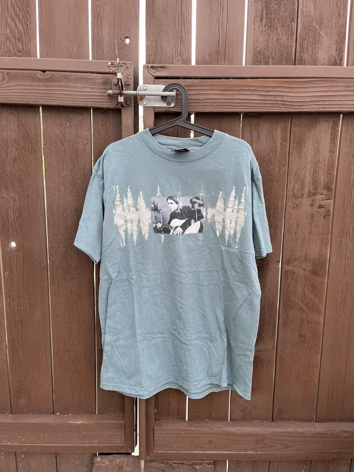 Vintage vintage 90s kurt cobain tee Size US XL / EU 56 / 4 - 1 Thumbnail