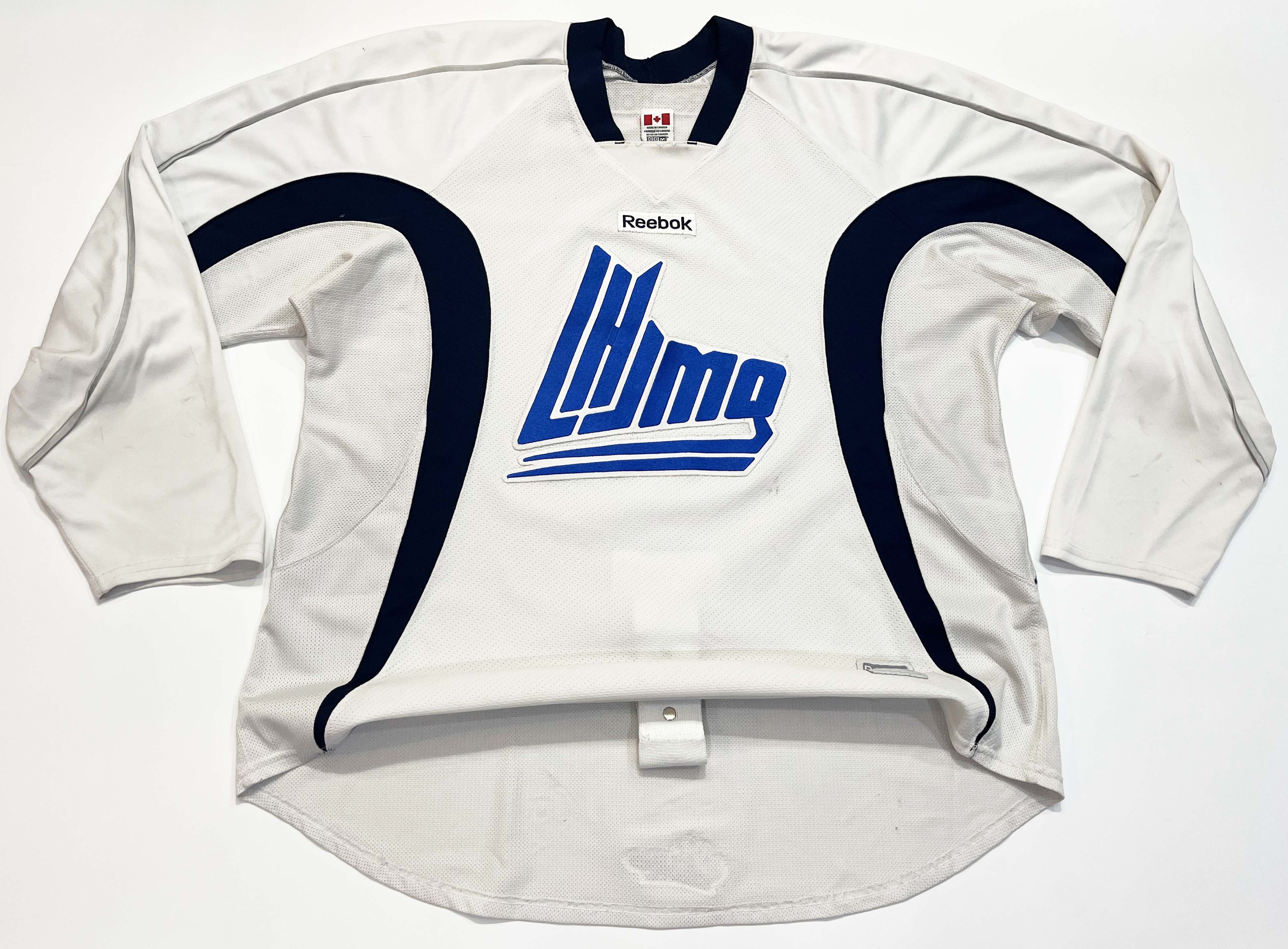 Reebok Reebok Authentic QMJHL Practice Worn Hockey Jersey Size US XL / EU 56 / 4 - 1 Thumbnail